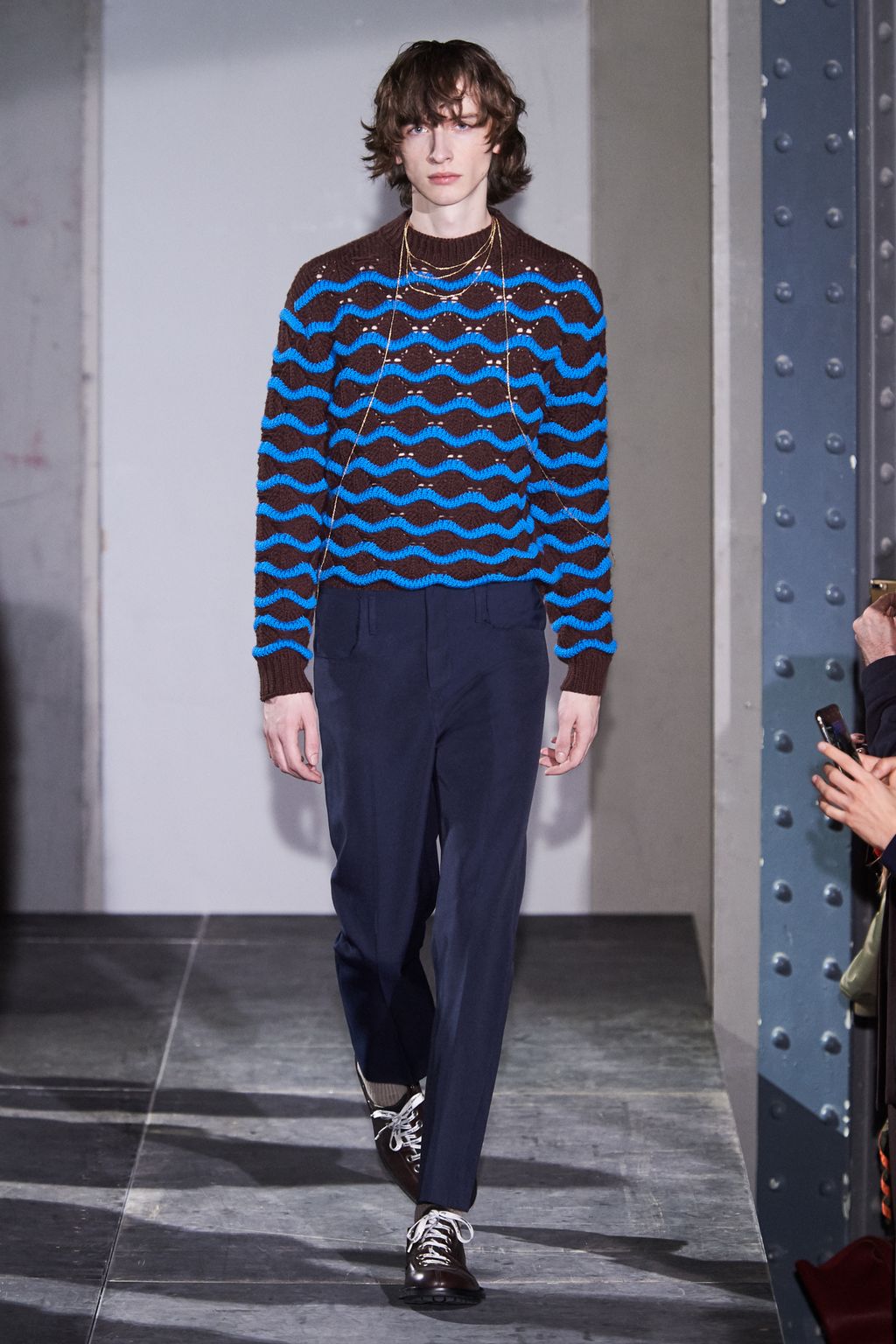 Fashion Week Paris Fall/Winter 2018 look 8 from the Acne Studios collection 男装
