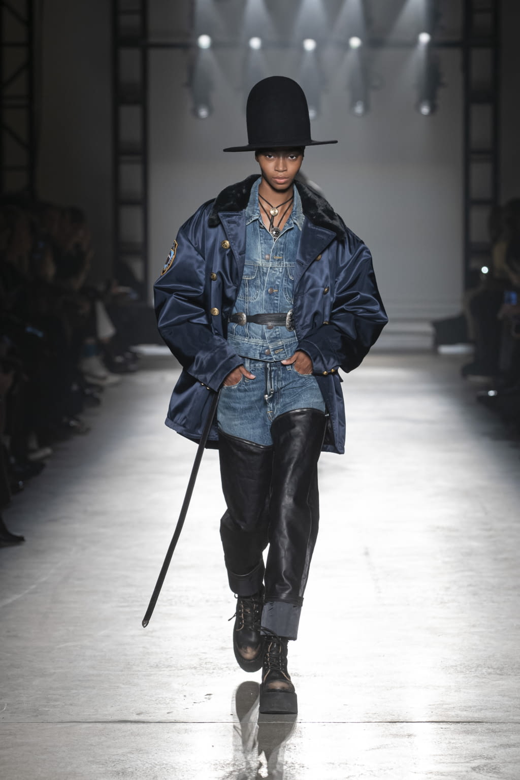 Fashion Week New York Fall/Winter 2020 look 8 from the R13 collection 女装