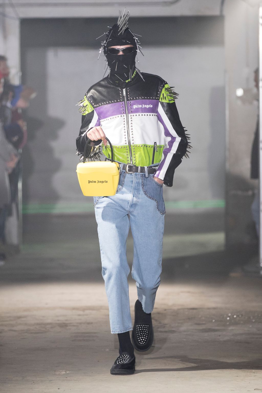 Fashion Week Milan Fall/Winter 2018 look 8 from the Palm Angels collection menswear