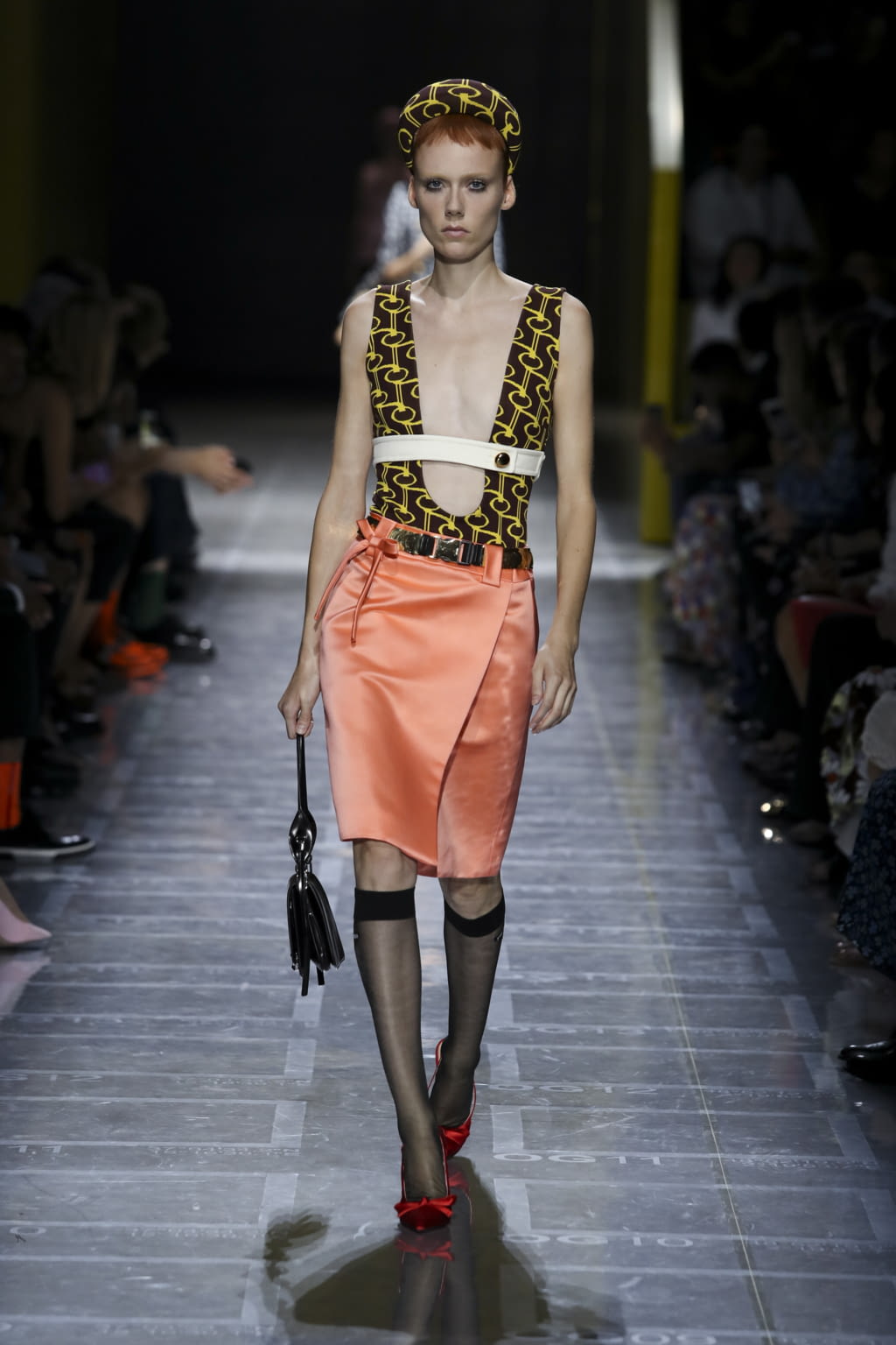 Fashion Week Milan Spring/Summer 2019 look 8 from the Prada collection womenswear