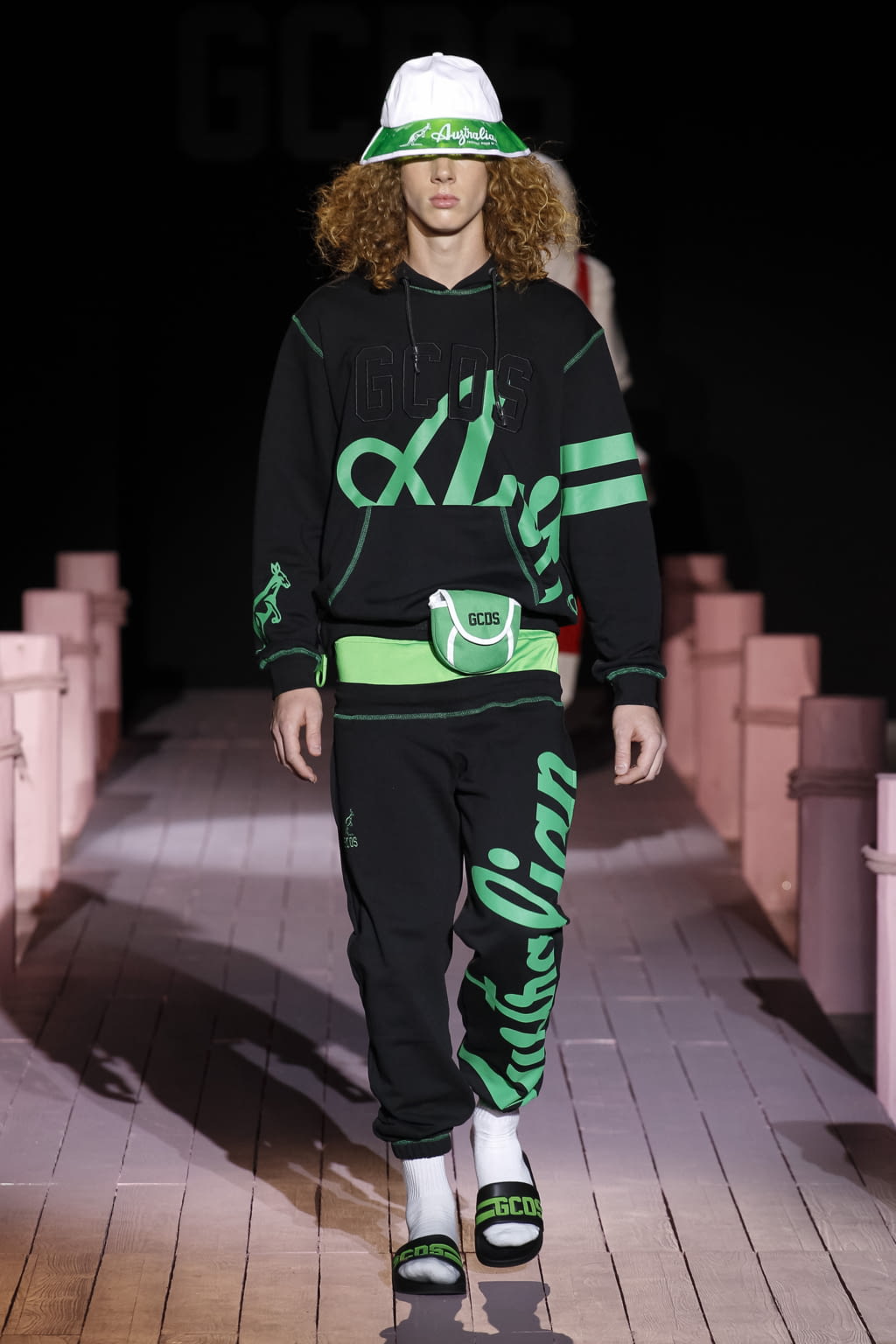 Fashion Week Milan Spring/Summer 2018 look 9 from the GCDS collection 男装