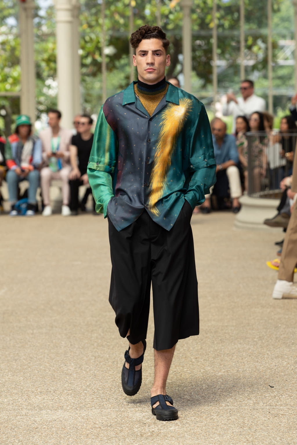 Fashion Week Florence Spring/Summer 2020 look 9 from the Marco de Vincenzo collection 男装