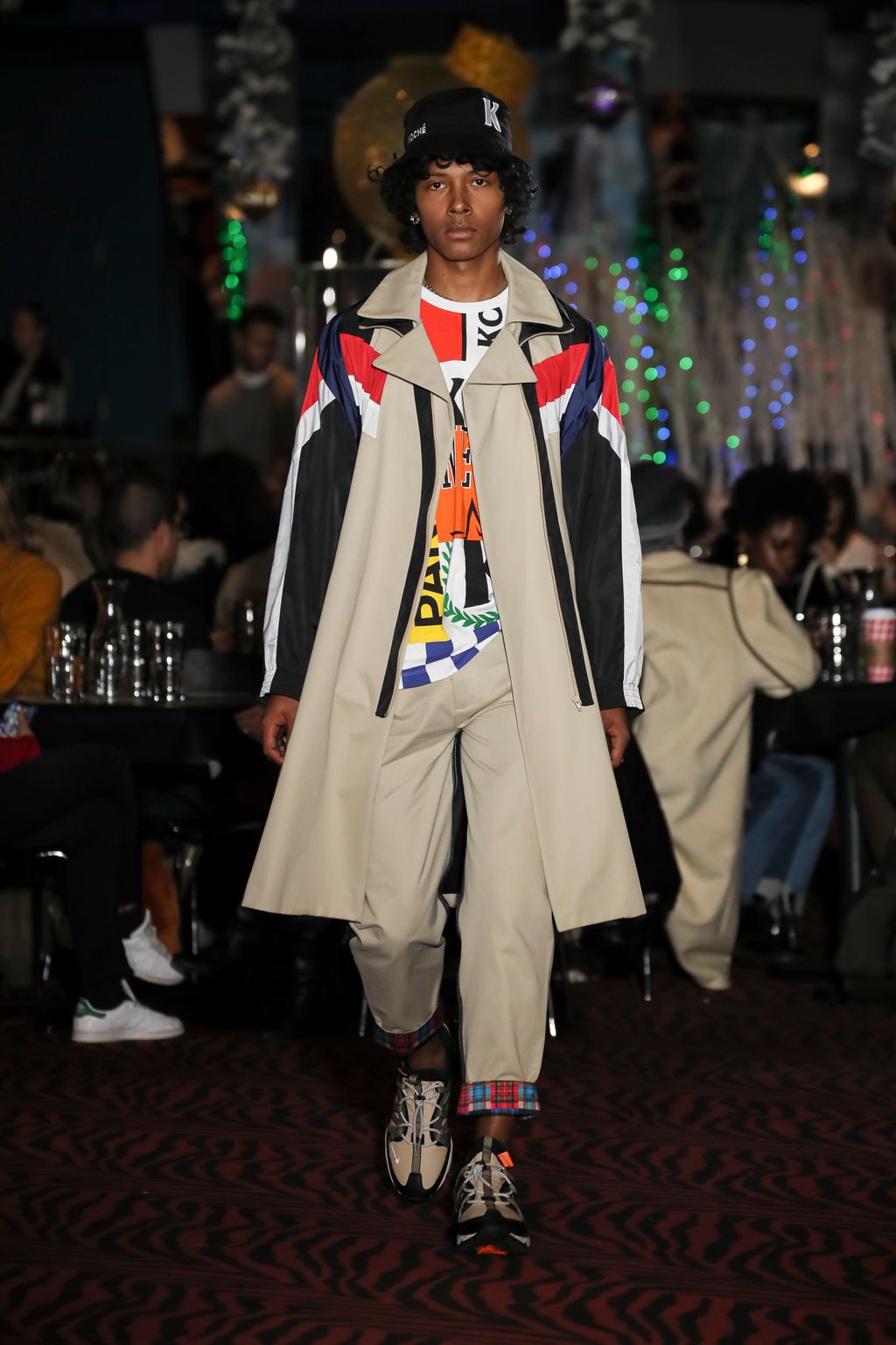 Fashion Week New York Pre-Fall 2019 look 9 from the Koché collection womenswear