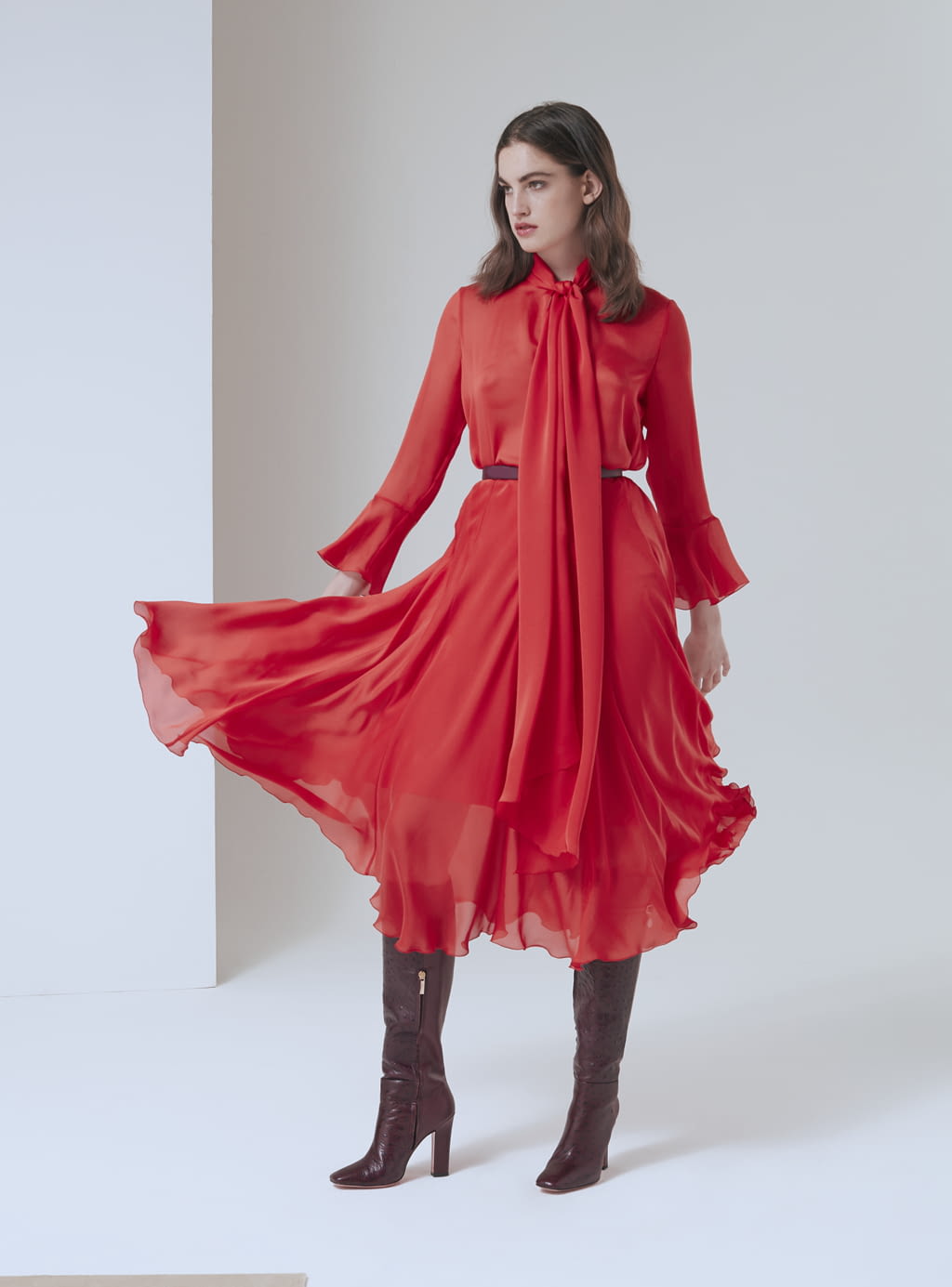 Fashion Week Milan Pre-Fall 2018 look 9 from the Blumarine collection womenswear