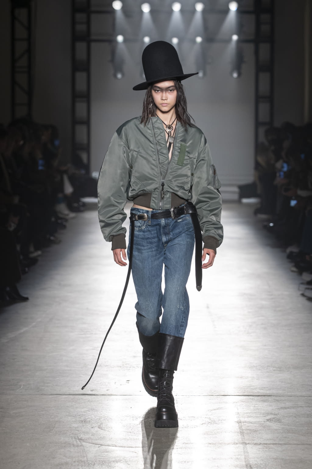 Fashion Week New York Fall/Winter 2020 look 9 from the R13 collection 女装