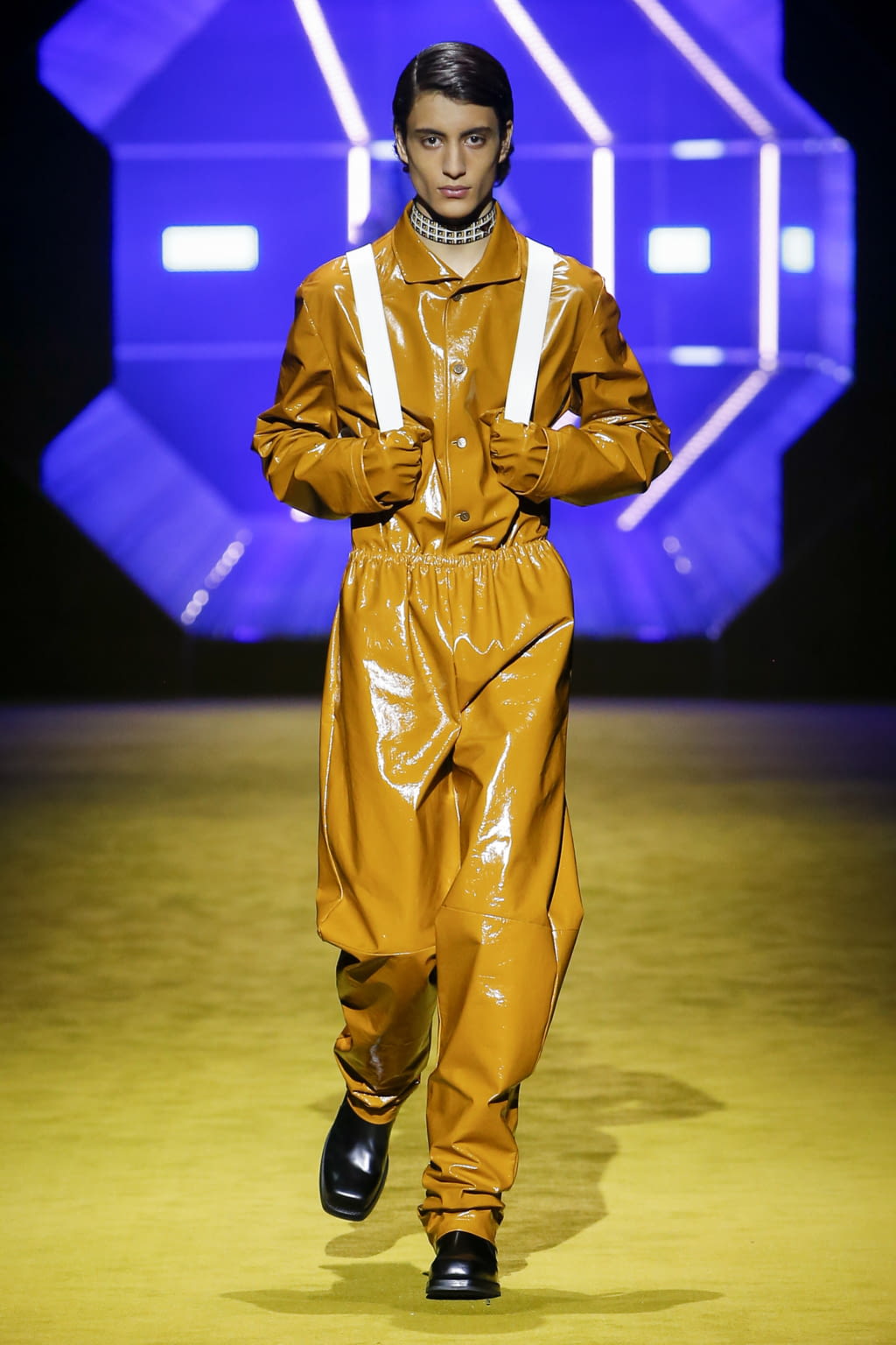 Fashion Week Milan Fall/Winter 2022 look 9 from the Prada collection 男装