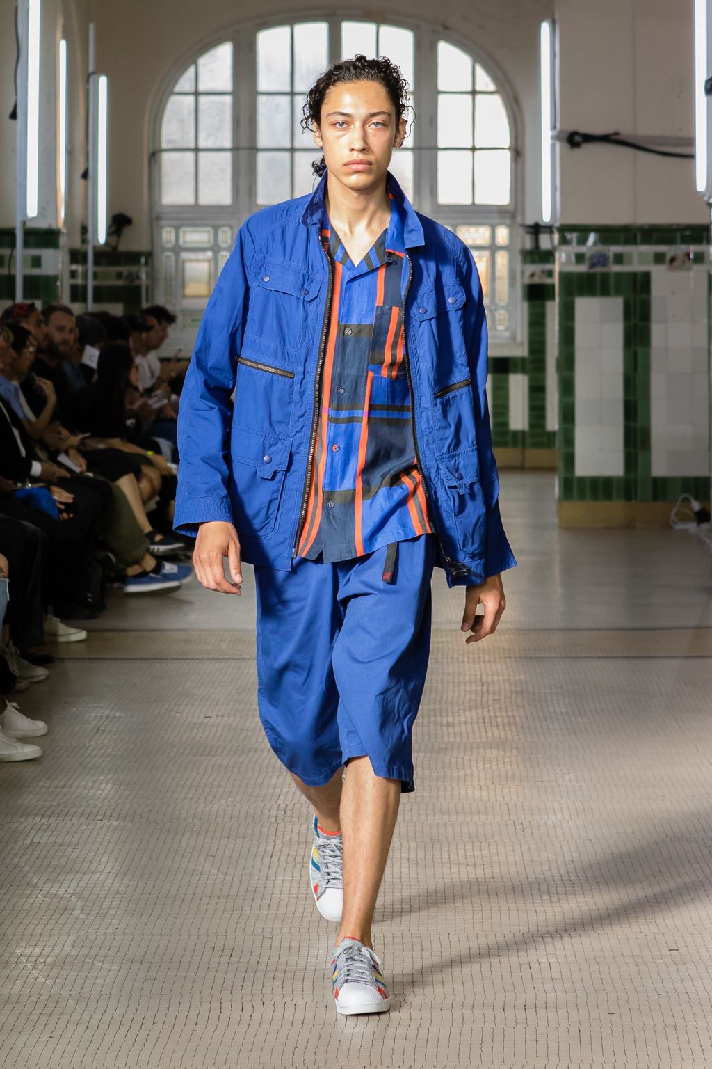 Fashion Week Paris Spring/Summer 2018 look 9 de la collection White Mountaineering menswear