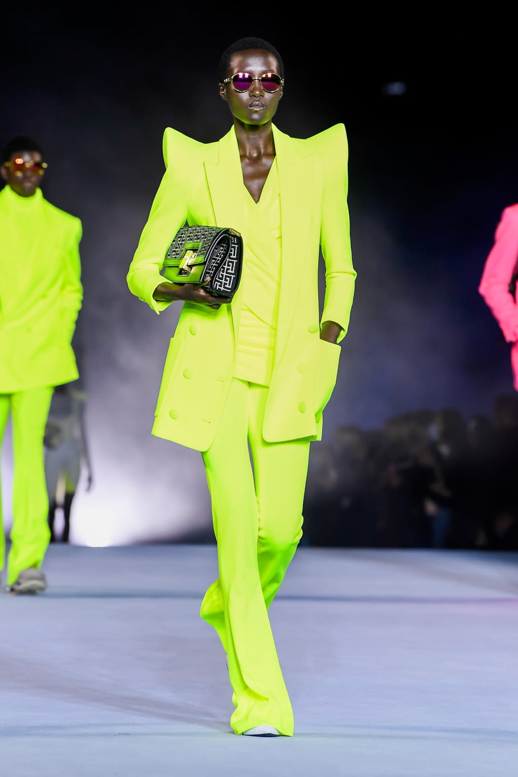 Fashion Week Paris Spring/Summer 2021 look 1 de la collection Balmain womenswear
