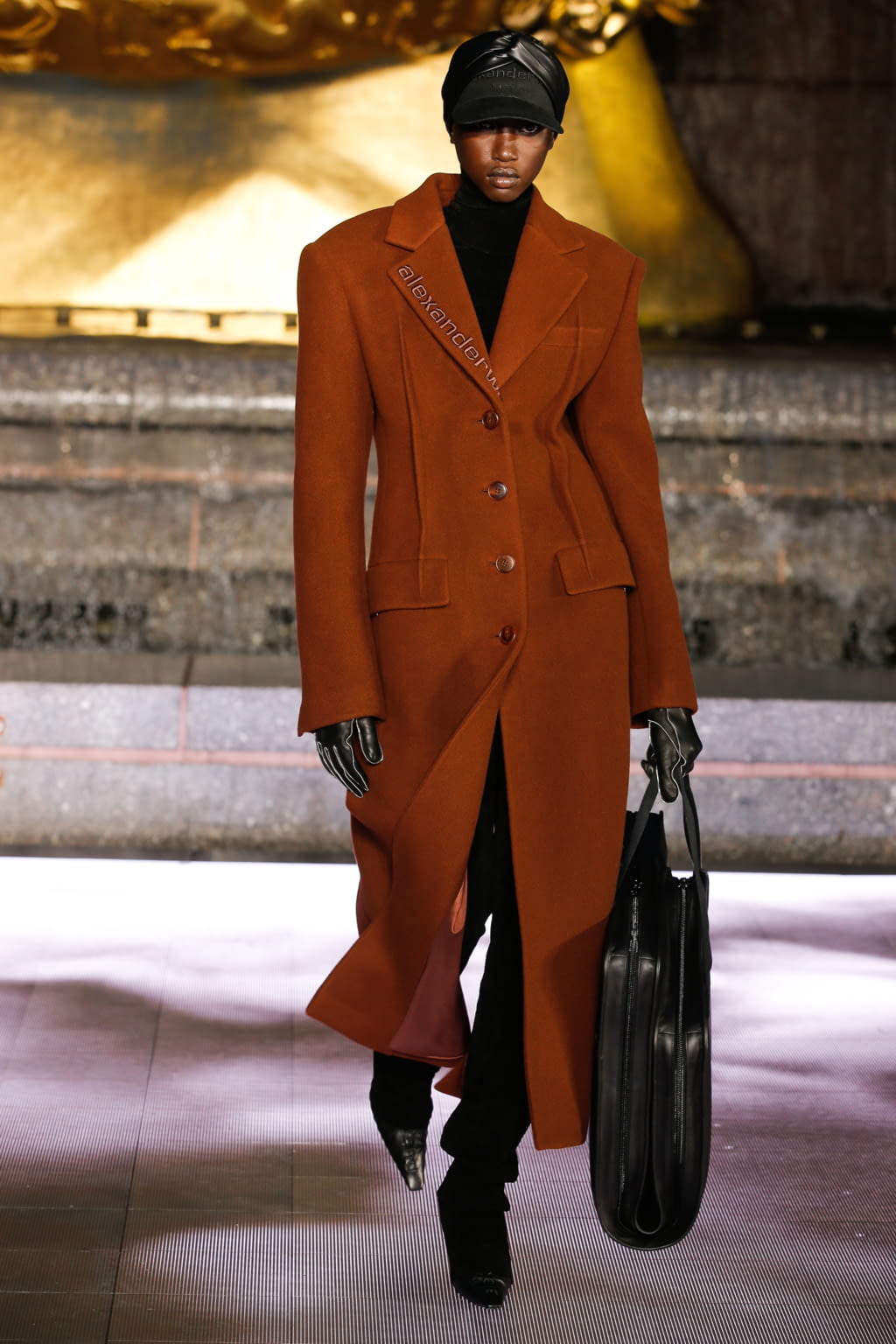 Fashion Week New York Spring/Summer 2020 look 1 de la collection Alexander Wang womenswear