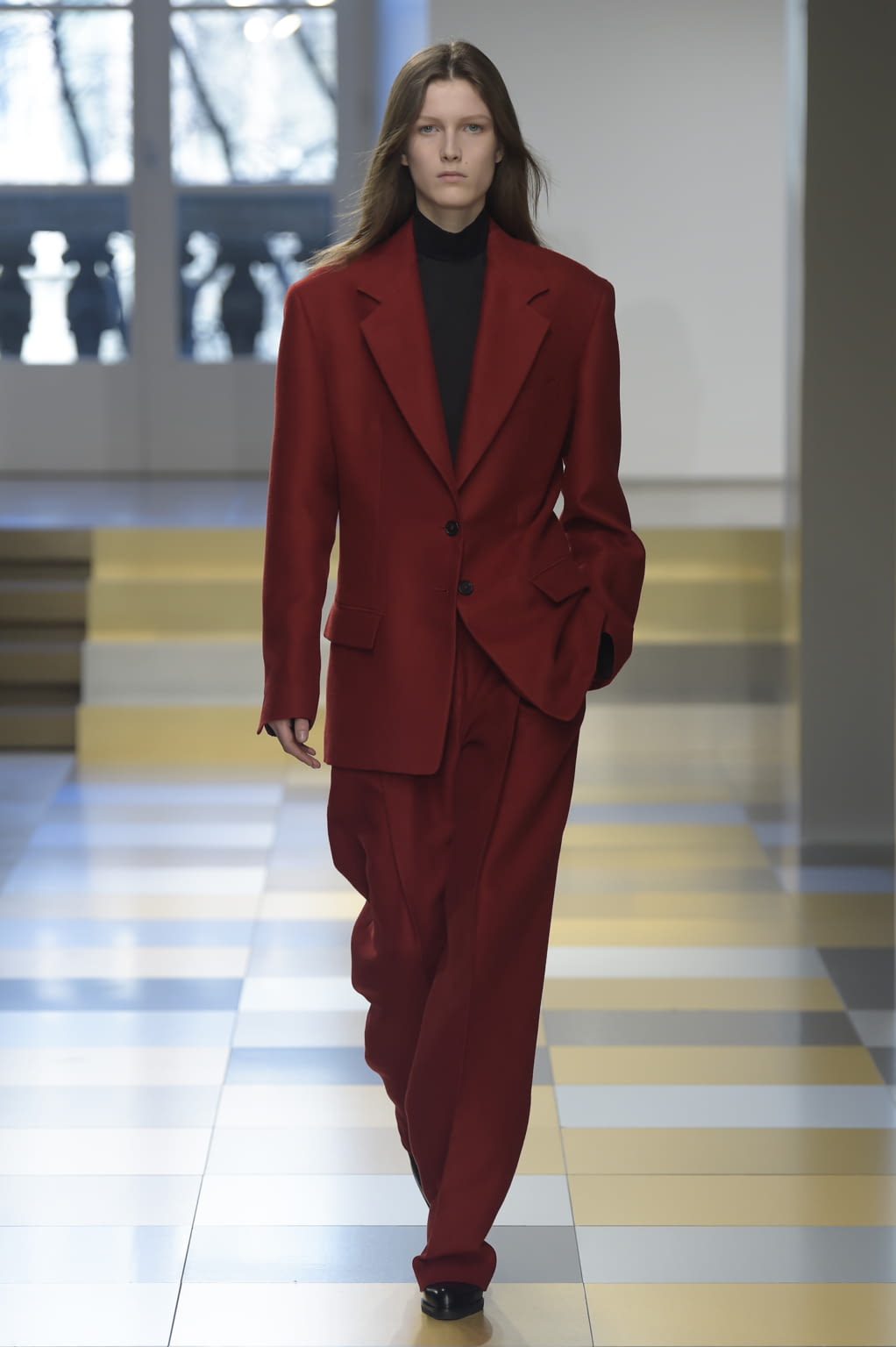 Fashion Week Milan Fall/Winter 2017 look 7 from the Jil Sander collection womenswear