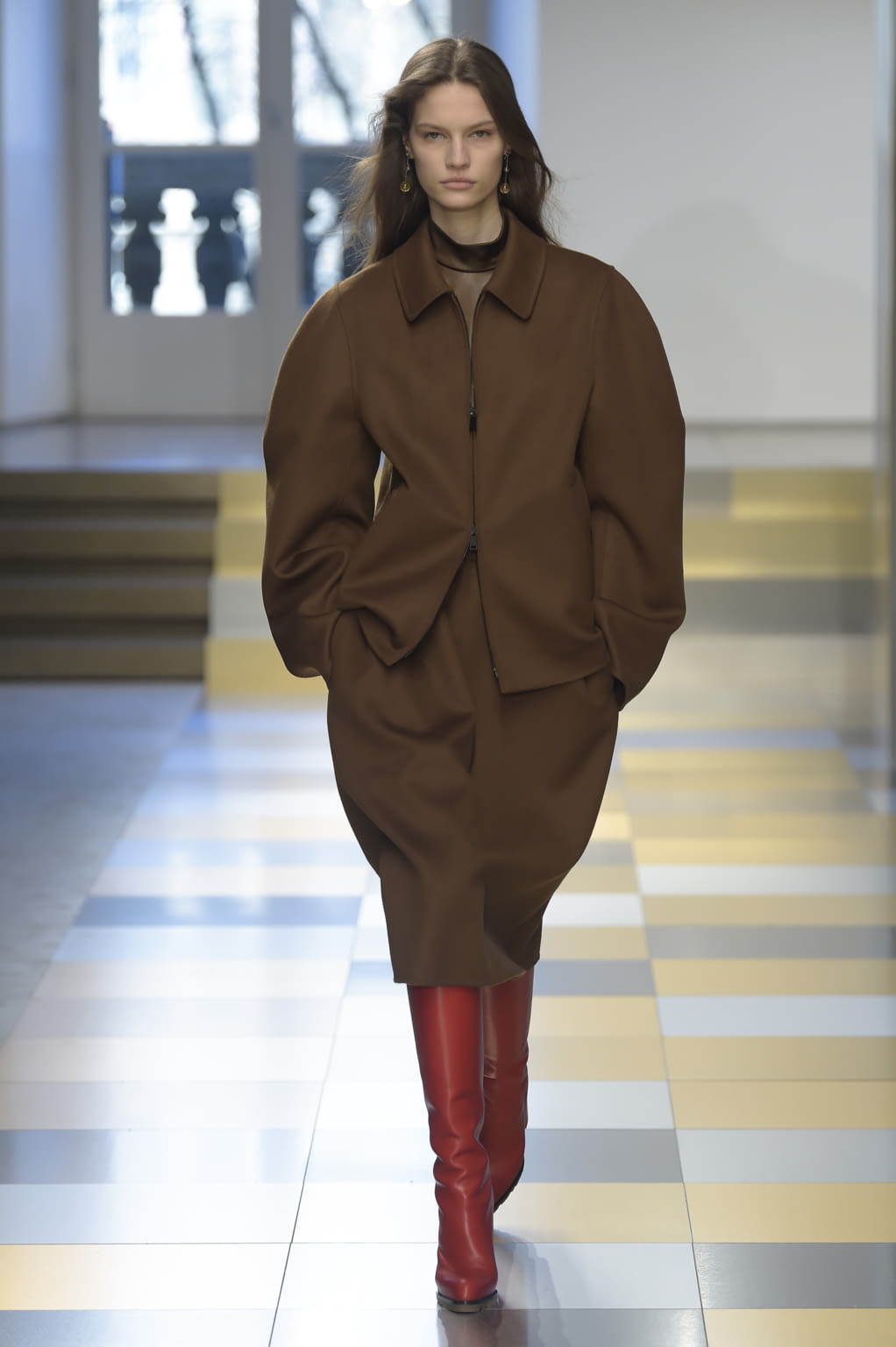 Fashion Week Milan Fall/Winter 2017 look 9 from the Jil Sander collection 女装