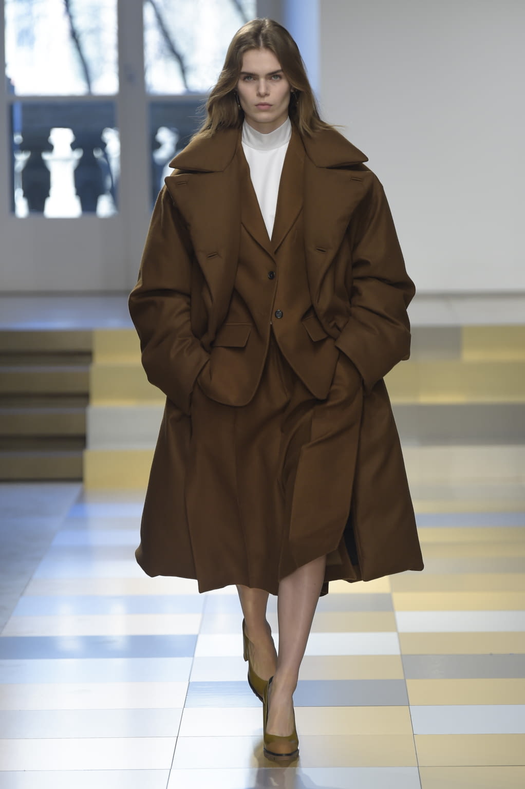 Fashion Week Milan Fall/Winter 2017 look 10 from the Jil Sander collection 女装