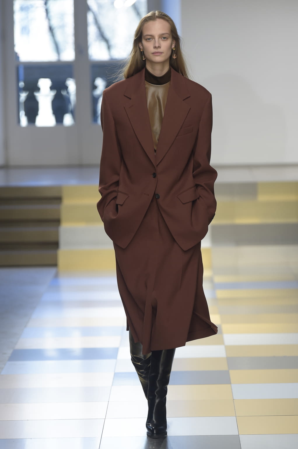 Fashion Week Milan Fall/Winter 2017 look 39 from the Jil Sander collection 女装