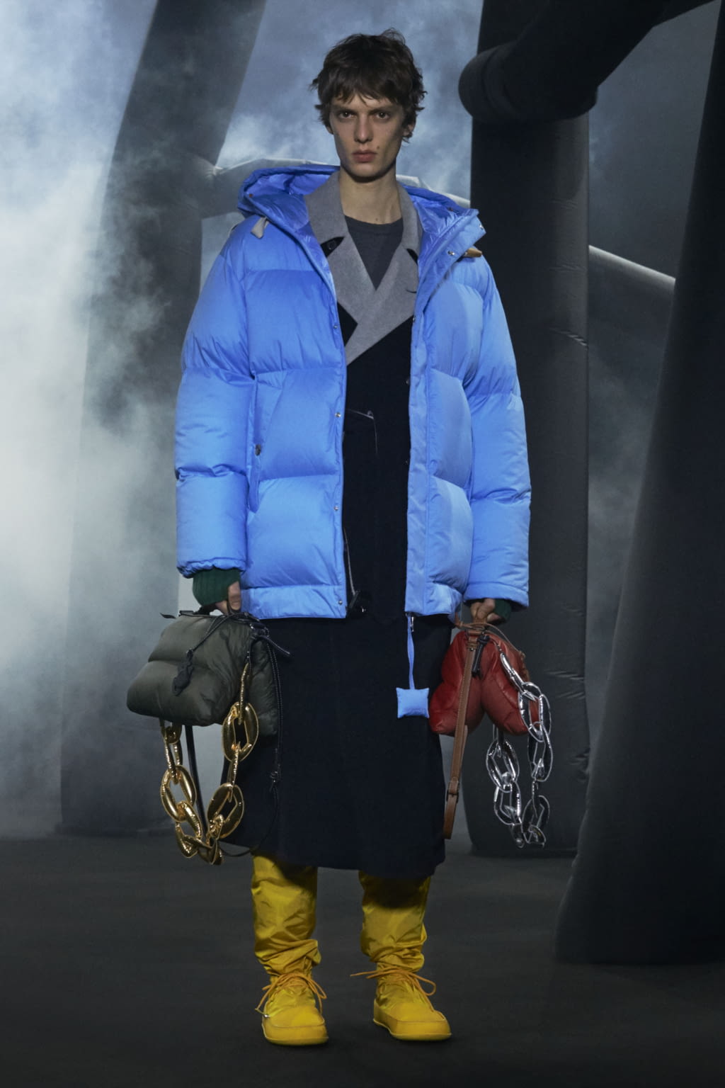 Fashion Week Milan Fall/Winter 2020 look 22 from the 1 Moncler JW Anderson collection womenswear