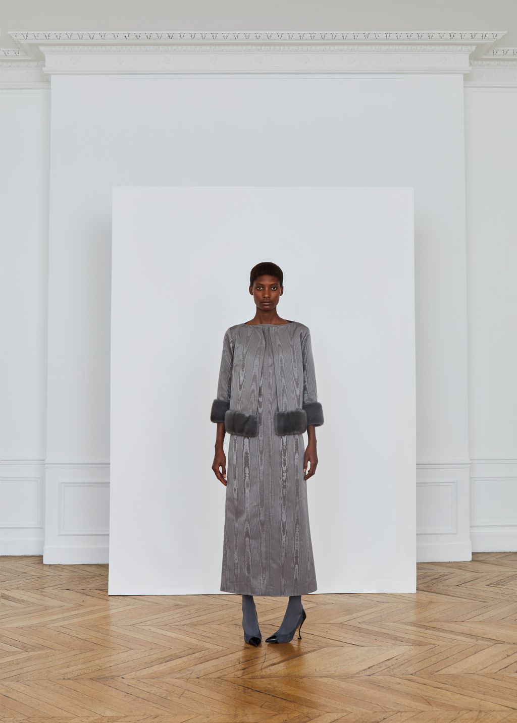 Fashion Week Paris Pre-Fall 2018 look 1 from the Thom Browne collection womenswear