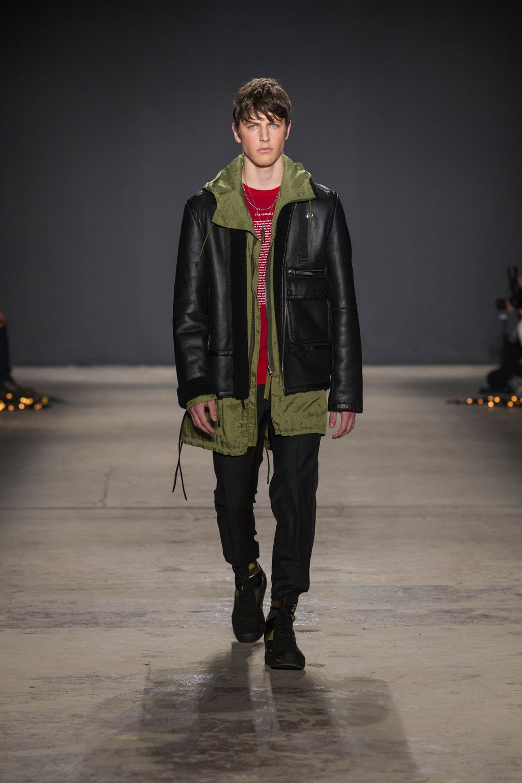 Fashion Week New York Fall/Winter 2017 look 10 from the Ovadia & Sons collection 男装