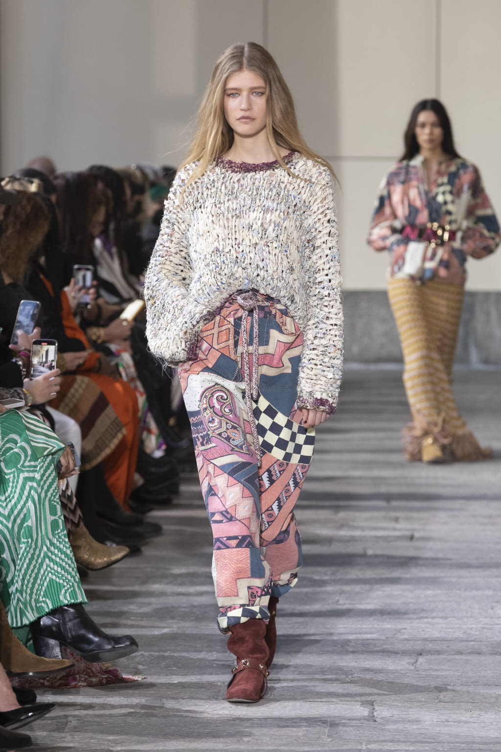 Fashion Week Milan Fall/Winter 2022 look 10 de la collection Etro womenswear