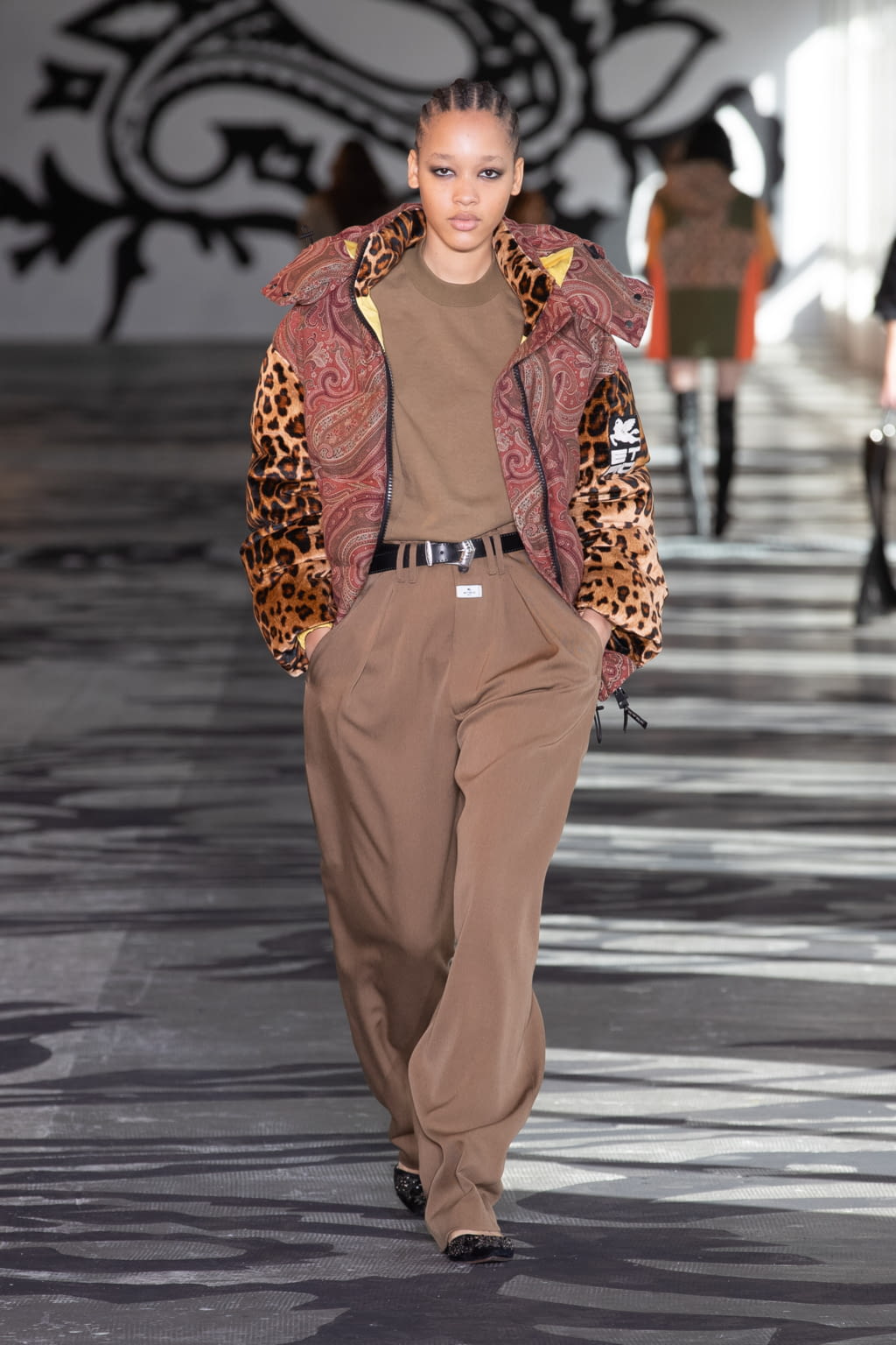 Fashion Week Milan Fall/Winter 2021 look 10 from the Etro collection womenswear