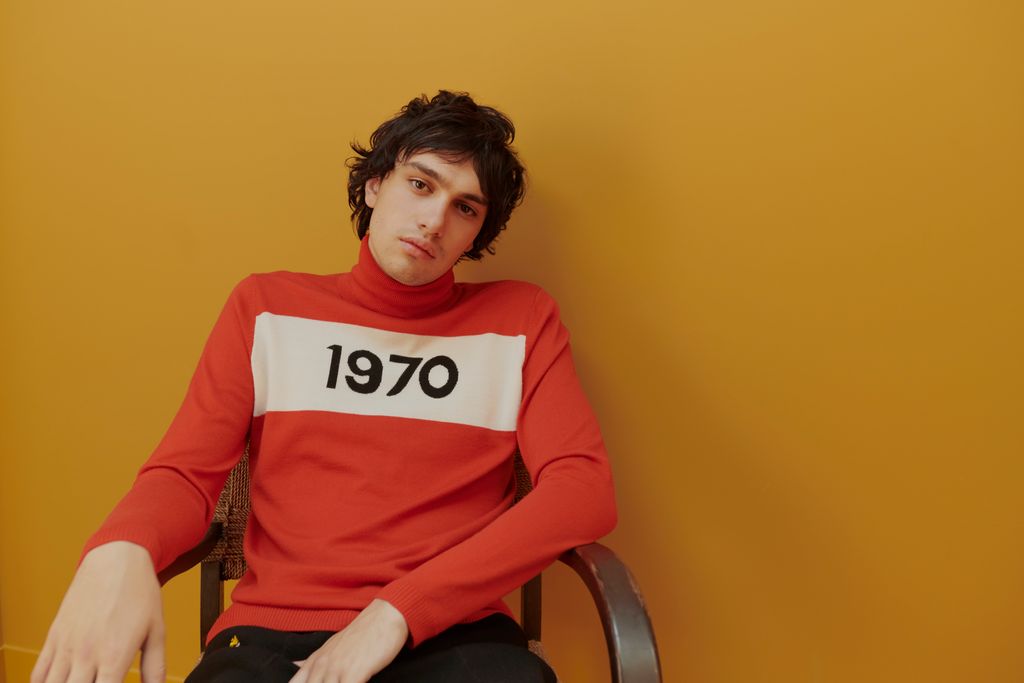 Fashion Week London Spring/Summer 2019 look 10 from the Bella Freud collection menswear
