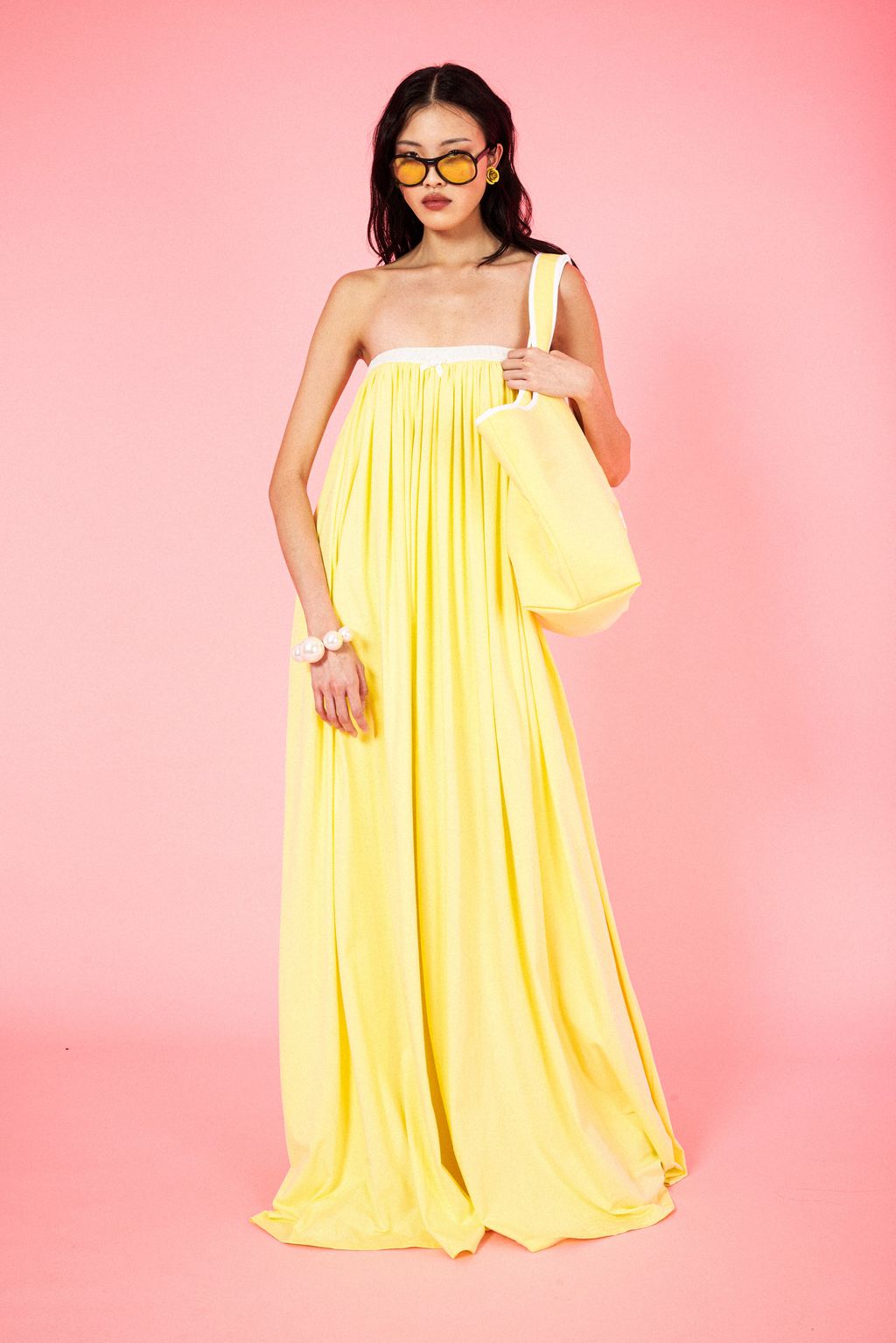 Fashion Week Paris Spring/Summer 2025 look 12 from the ROWEN ROSE collection 女装