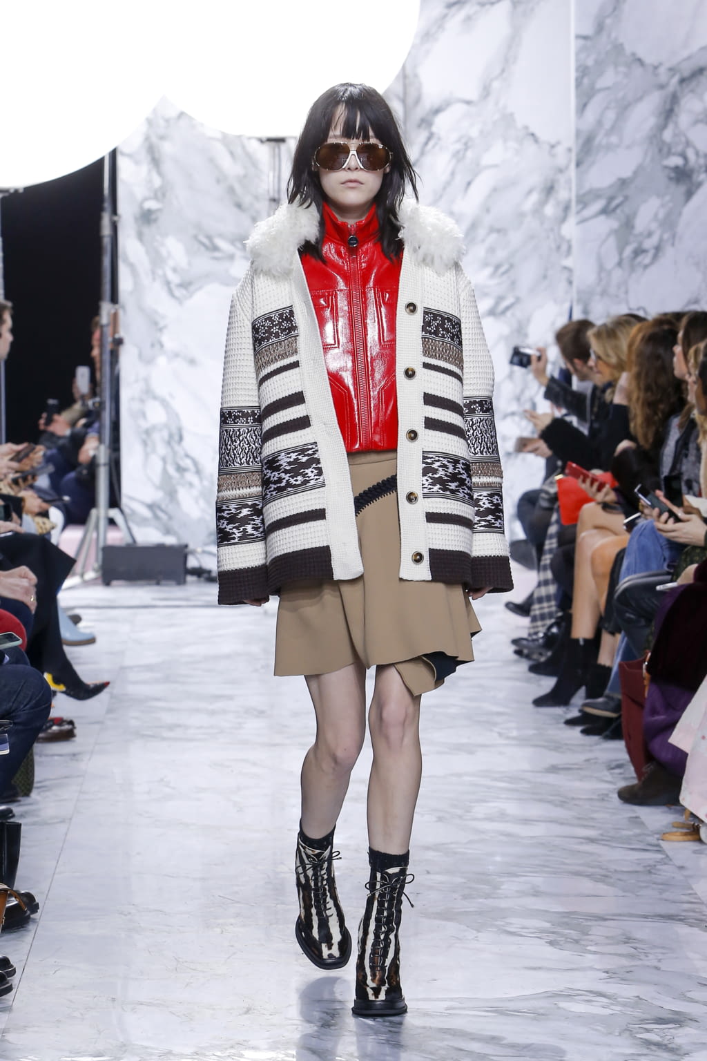 Fashion Week Paris Fall/Winter 2016 look 10 from the Carven collection womenswear