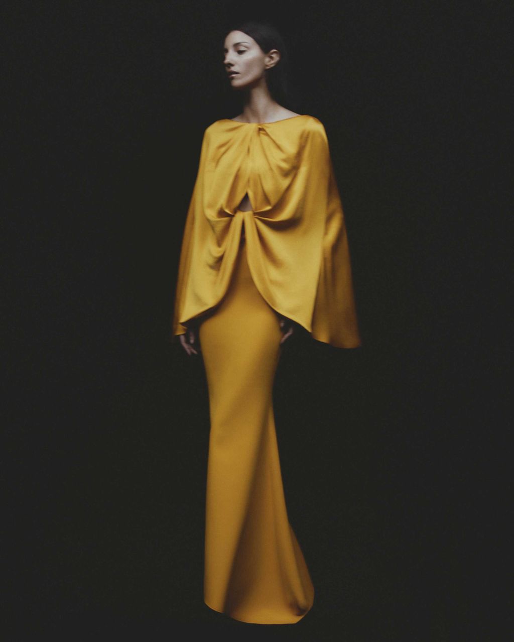Fashion Week New York Fall/Winter 2023 look 10 from the SAFIYAA collection womenswear