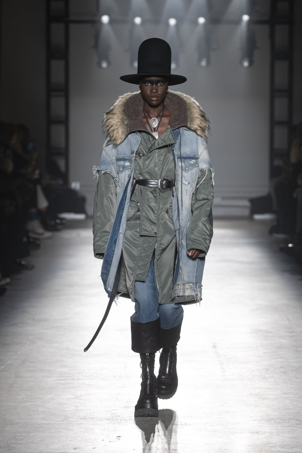 Fashion Week New York Fall/Winter 2020 look 10 from the R13 collection womenswear