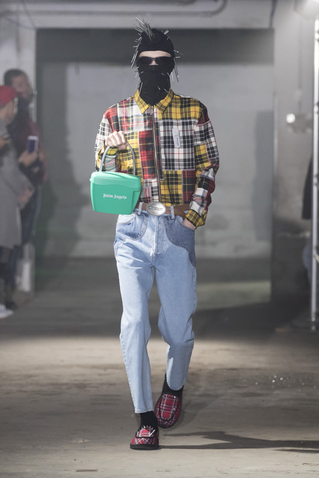 Fashion Week Milan Fall/Winter 2018 look 10 from the Palm Angels collection 男装