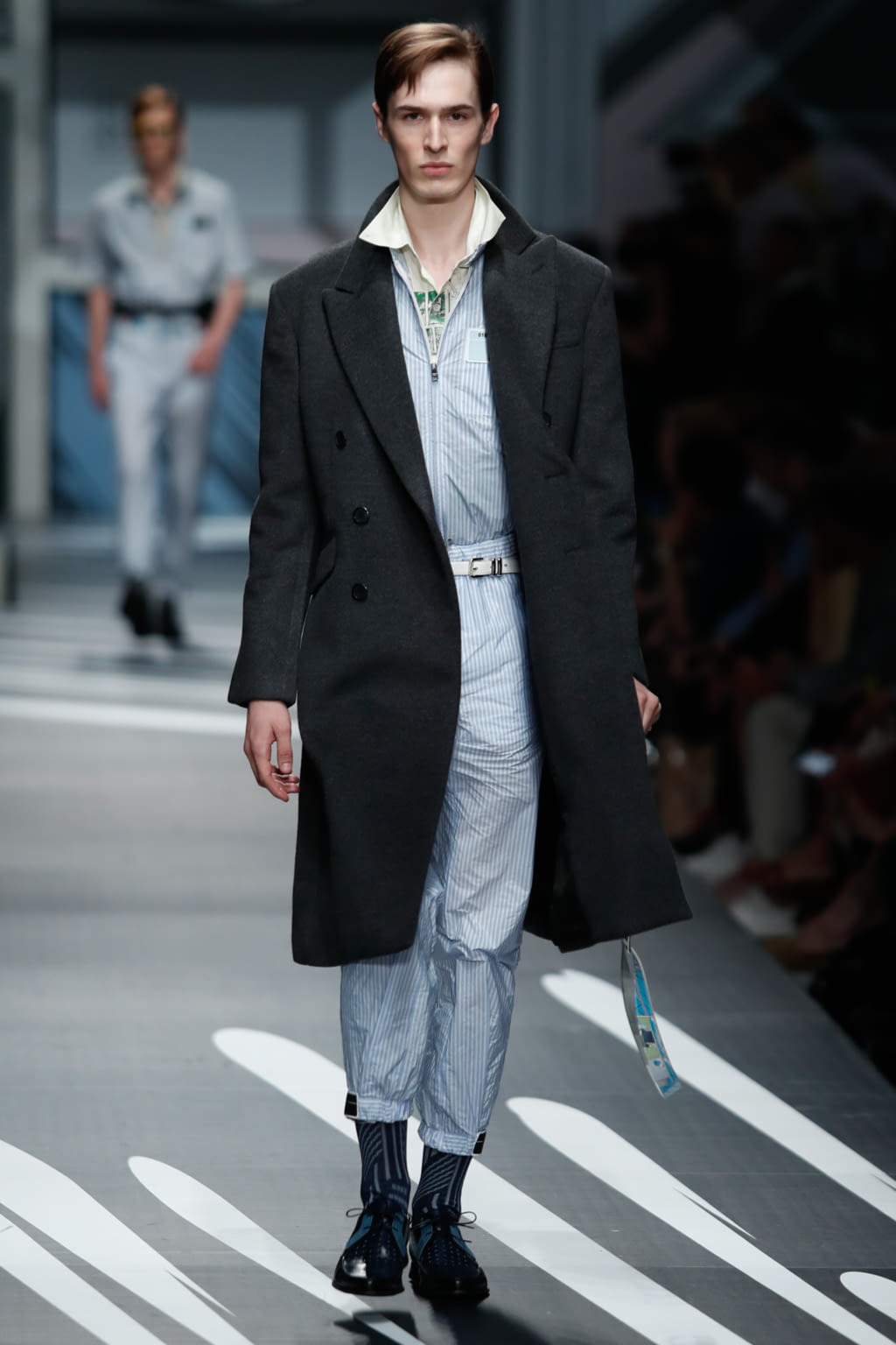 Fashion Week Milan Spring/Summer 2018 look 10 from the Prada collection 男装