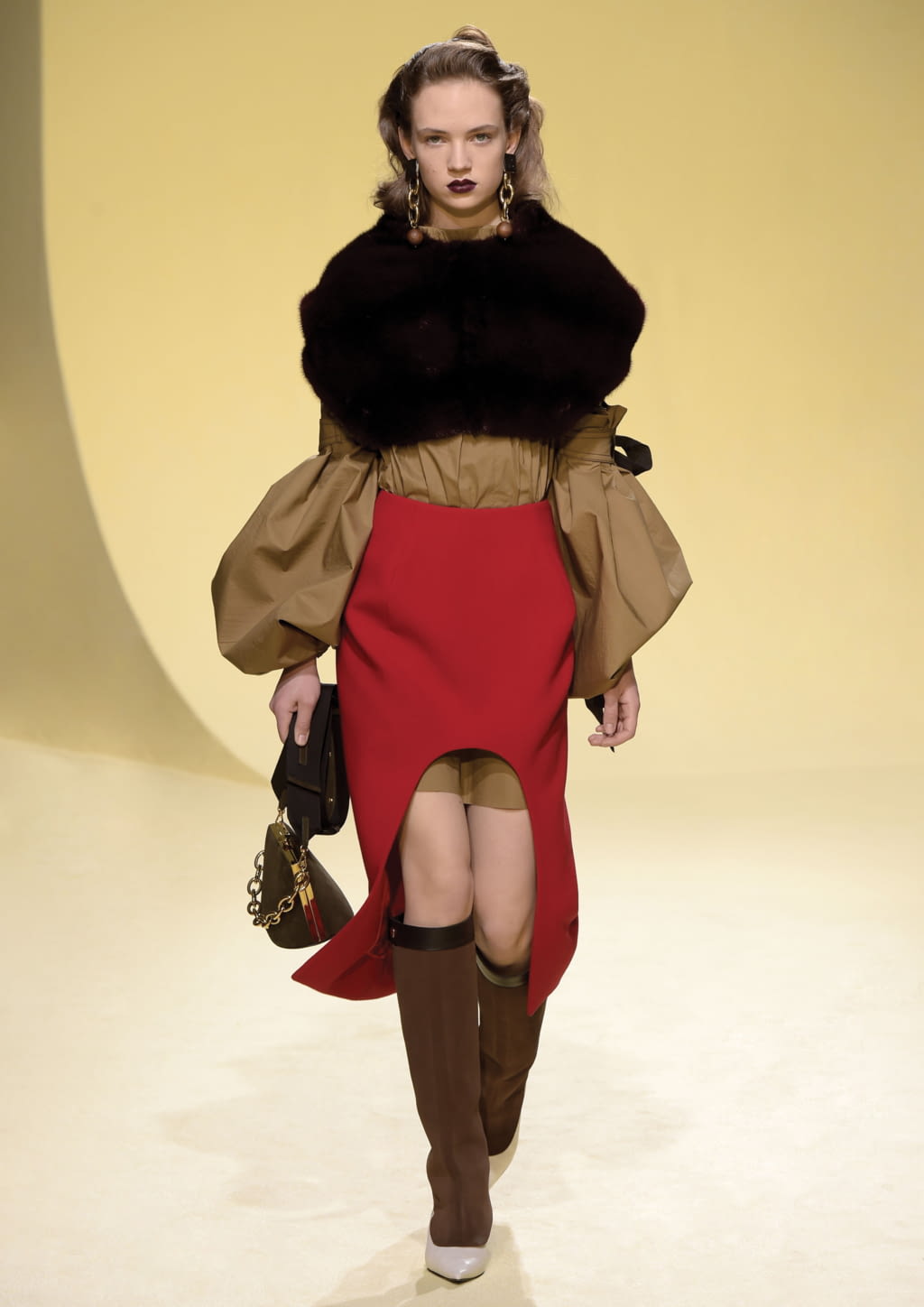 Fashion Week Milan Fall/Winter 2016 look 10 from the Marni collection 女装