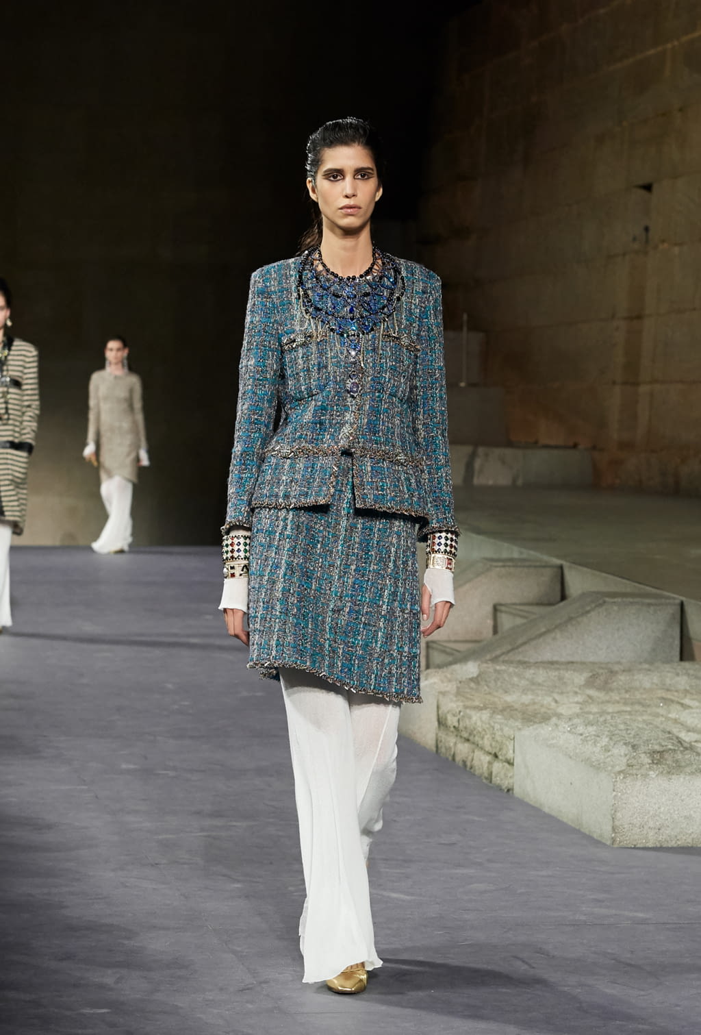 Fashion Week New York Pre-Fall 2019 look 10 from the Chanel collection womenswear