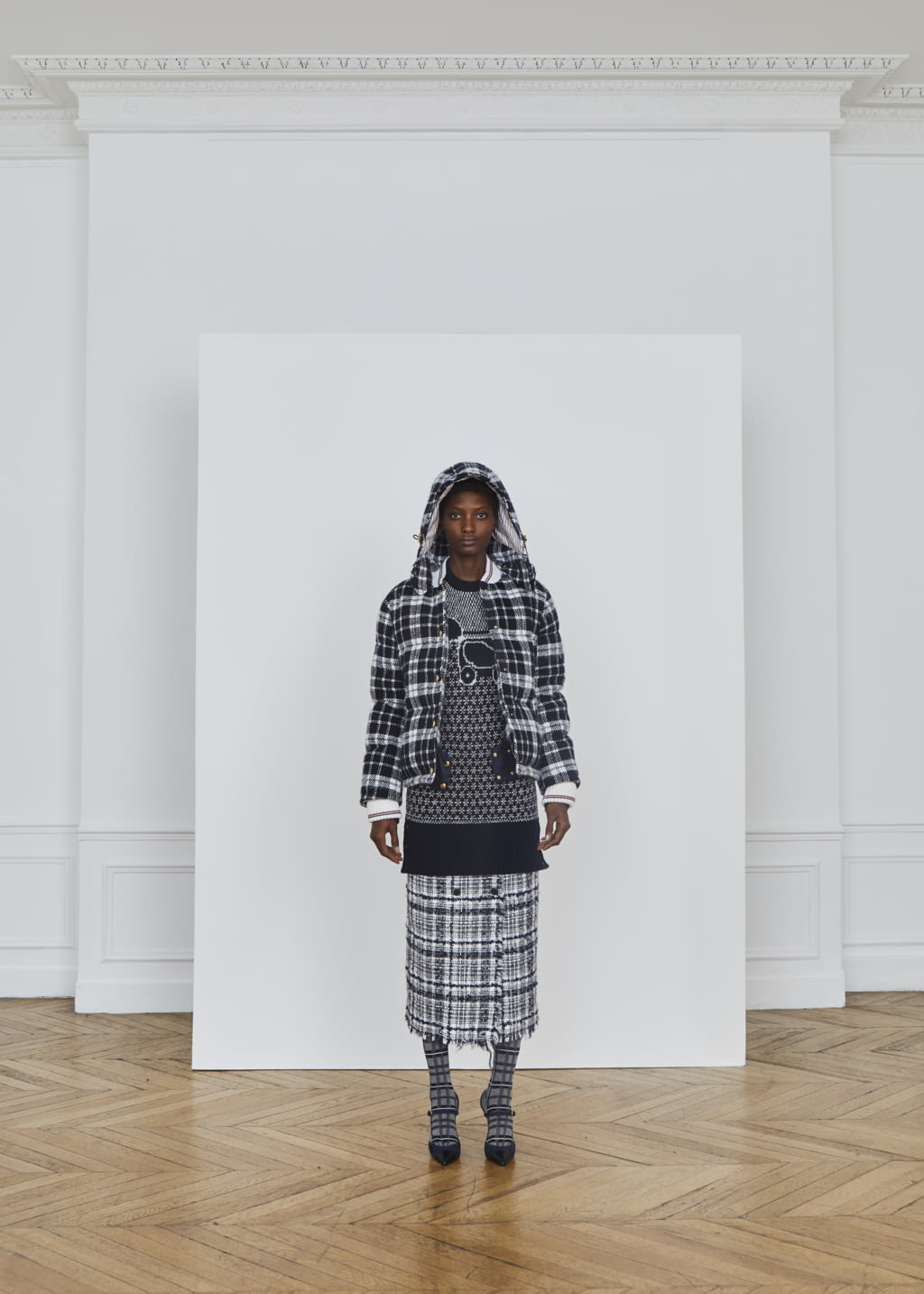 Fashion Week Paris Pre-Fall 2018 look 10 from the Thom Browne collection womenswear
