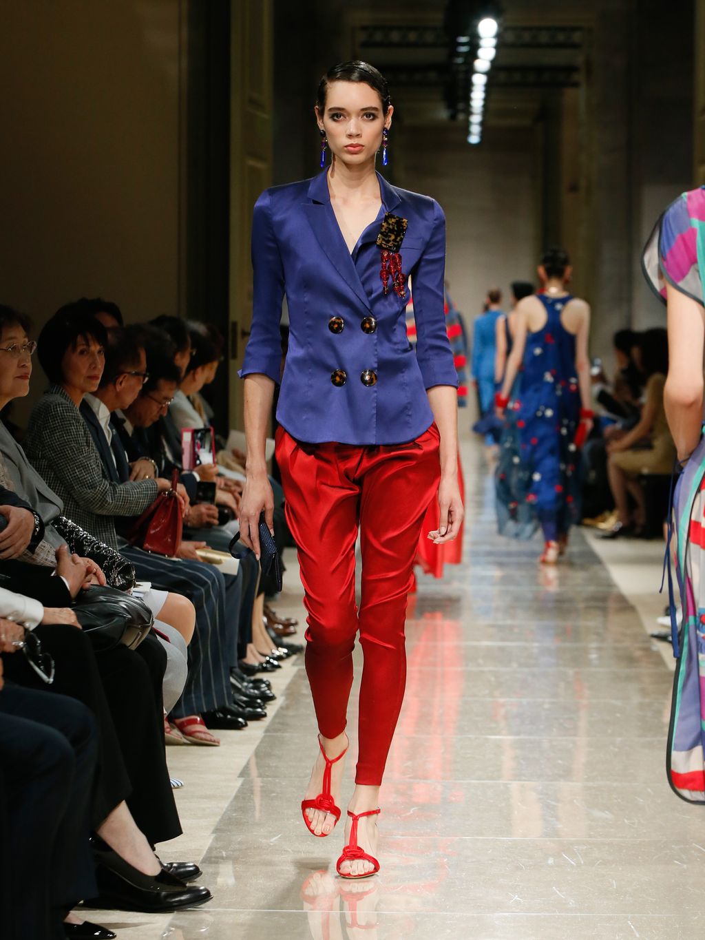 Fashion Week Milan Resort 2020 look 100 de la collection Giorgio Armani womenswear
