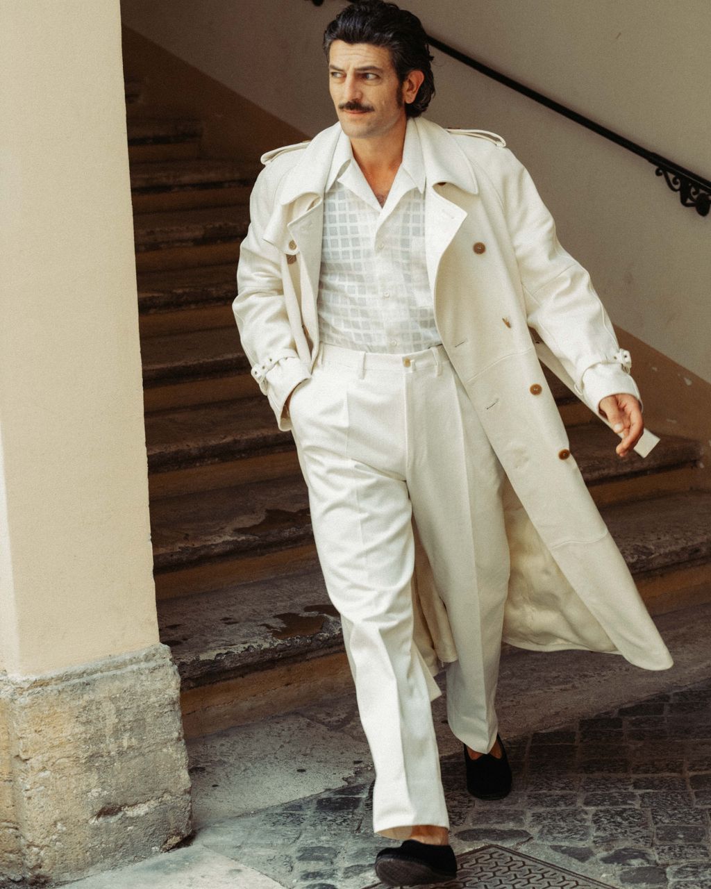 Fashion Week Milan Spring/Summer 2024 look 11 from the Giuliva Heritage collection menswear