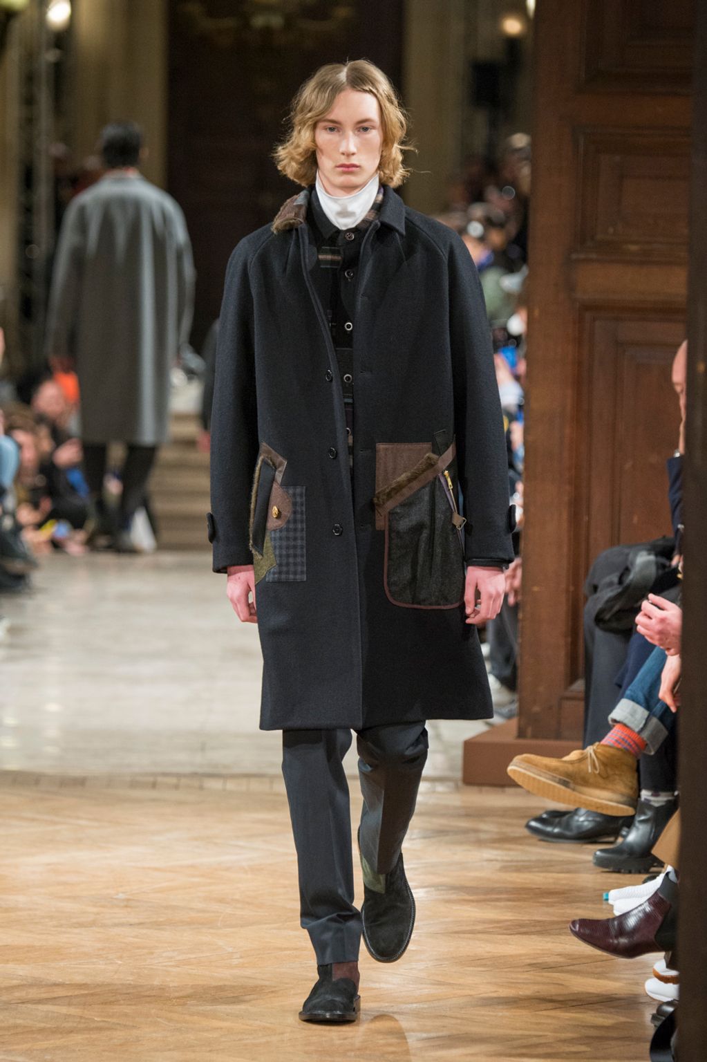 Fashion Week Paris Fall/Winter 2017 look 11 from the Kolor collection menswear