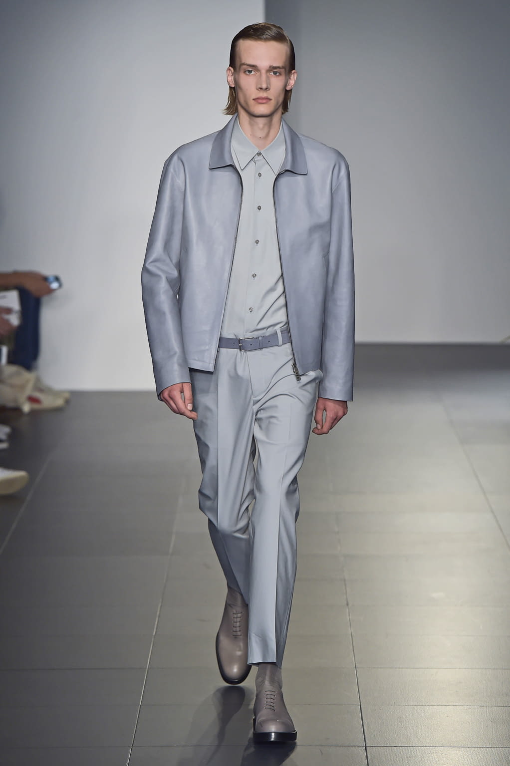 Fashion Week Milan Spring/Summer 2017 look 11 from the Jil Sander collection menswear
