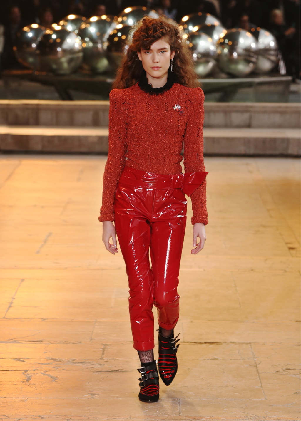 Fashion Week Paris Fall/Winter 2016 look 11 from the Isabel Marant collection 女装