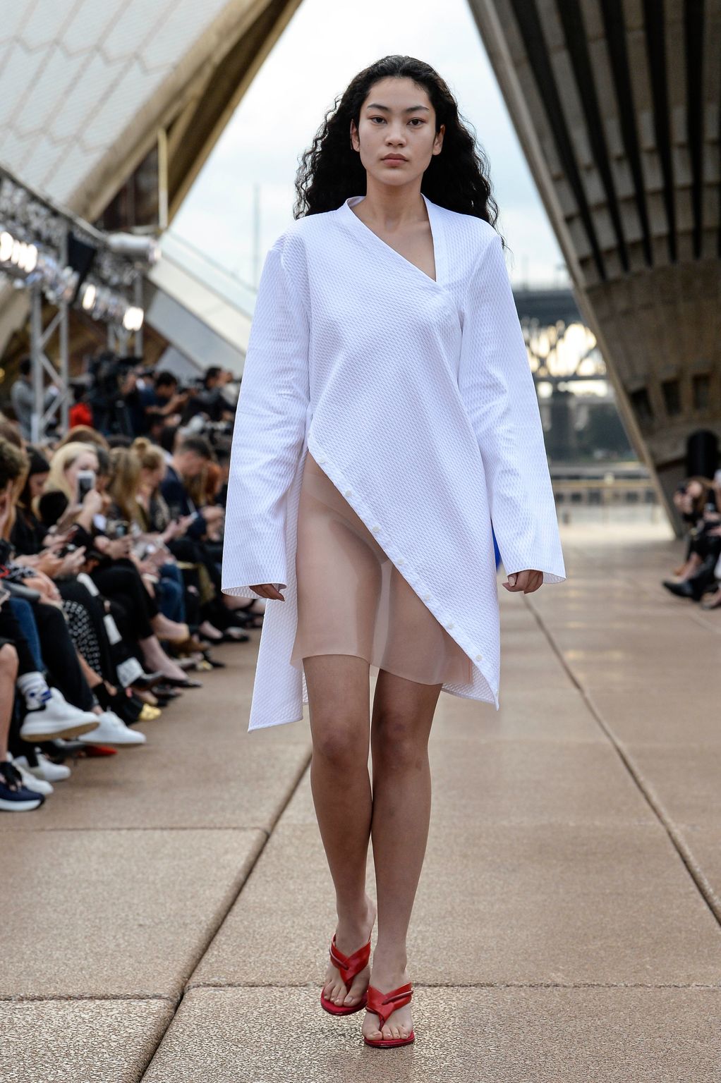 Fashion Week New York Resort 2018 look 11 from the Dion Lee collection womenswear