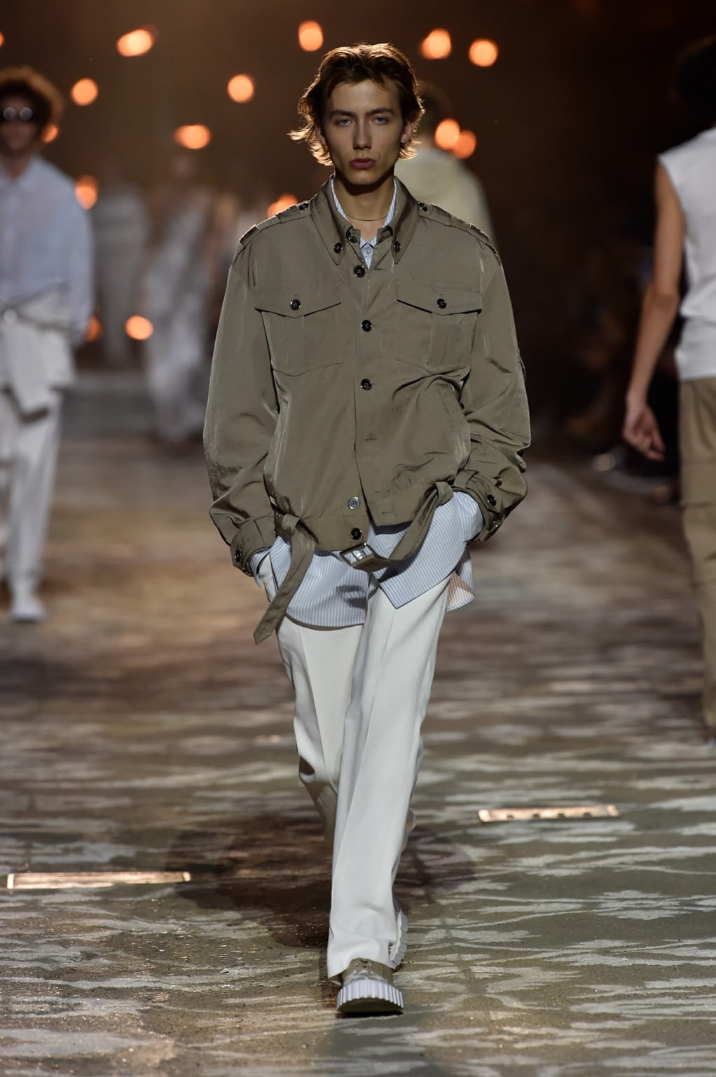 Fashion Week Florence Spring/Summer 2018 look 11 from the HUGO collection 男装