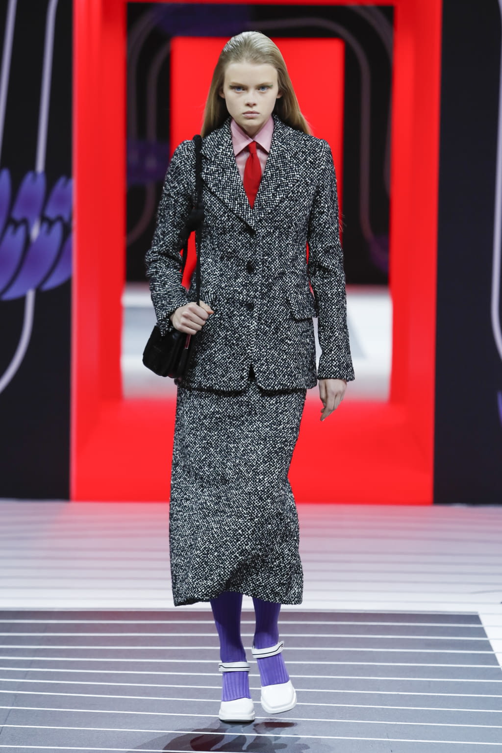 Fashion Week Milan Fall/Winter 2020 look 11 from the Prada collection 女装