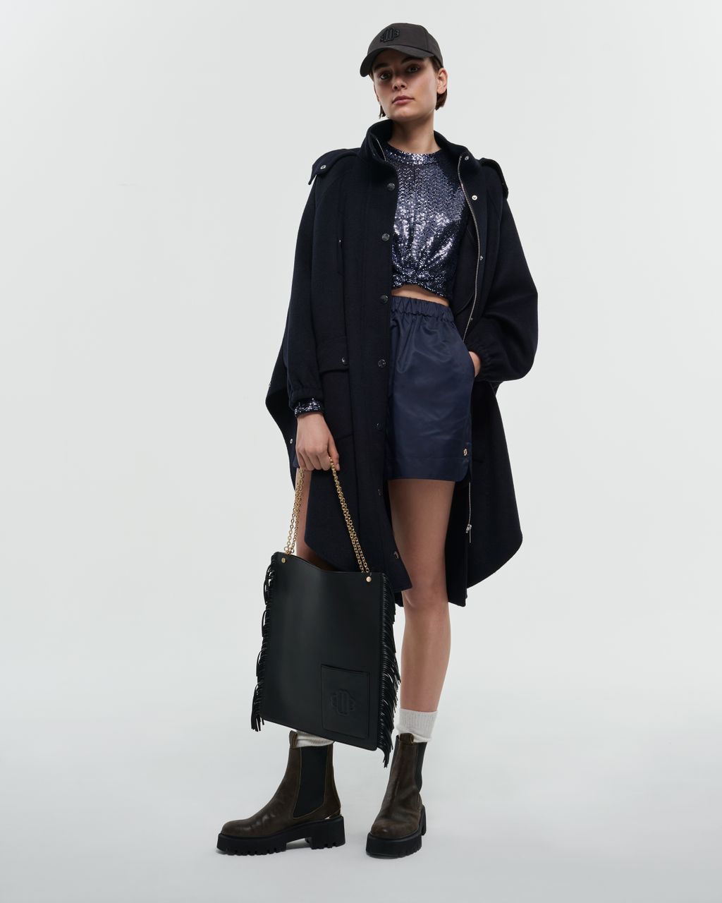 Fashion Week Paris Fall/Winter 2022 look 13 de la collection Maje womenswear