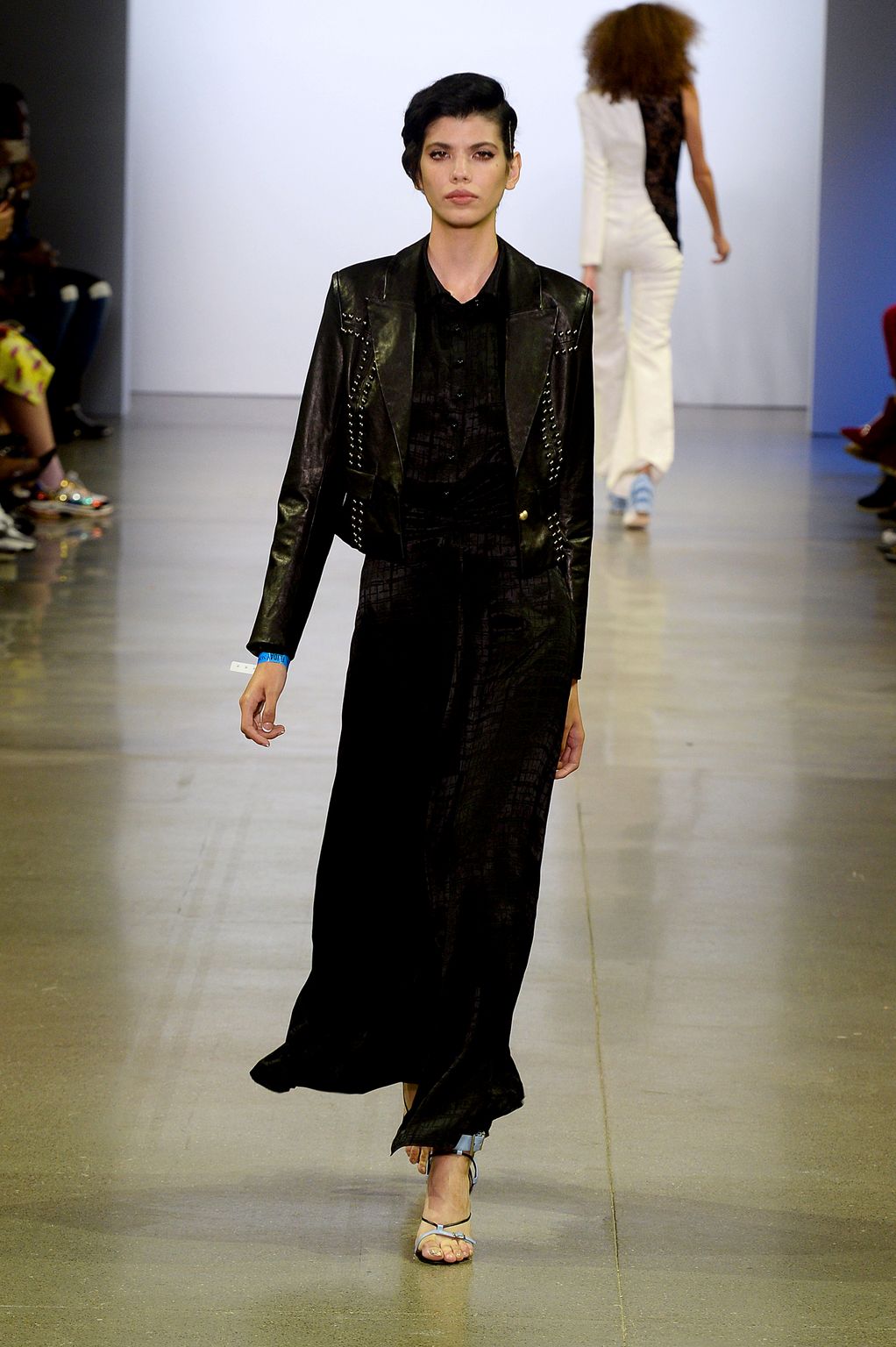 Fashion Week New York Spring/Summer 2020 look 1 from the Vivienne Hu collection womenswear