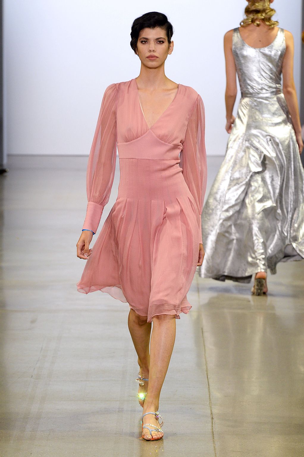 Fashion Week New York Spring/Summer 2020 look 10 de la collection Vivienne Hu womenswear