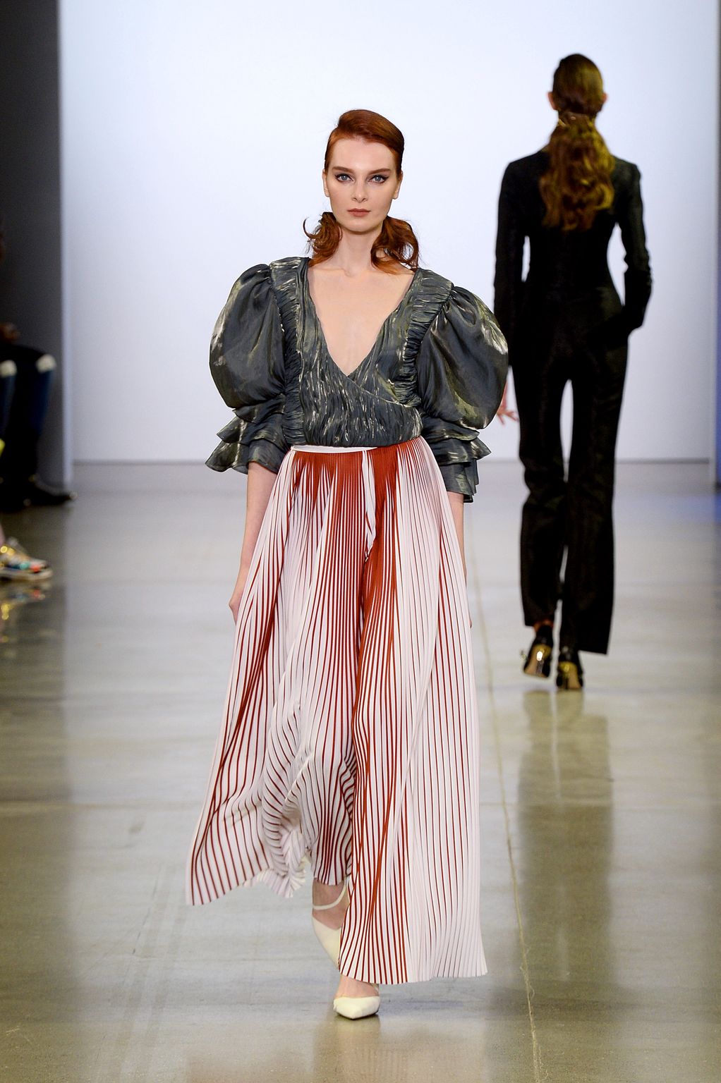Fashion Week New York Spring/Summer 2020 look 16 from the Vivienne Hu collection womenswear