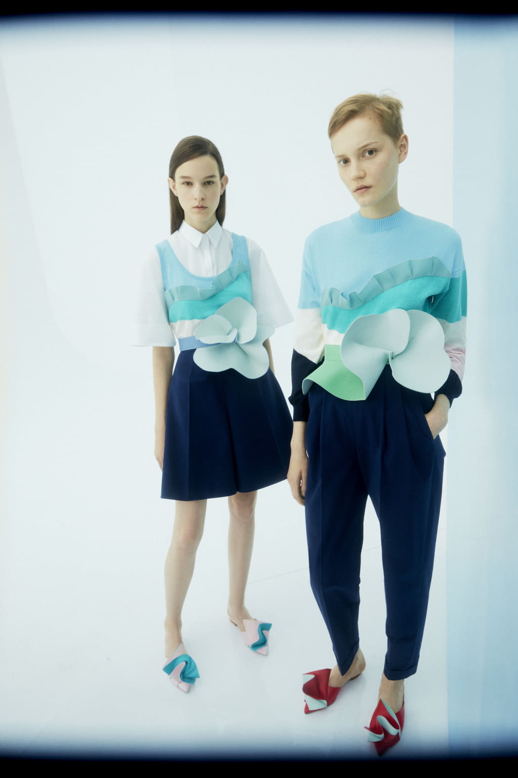 Fashion Week London Resort 2019 look 11 from the Delpozo collection womenswear