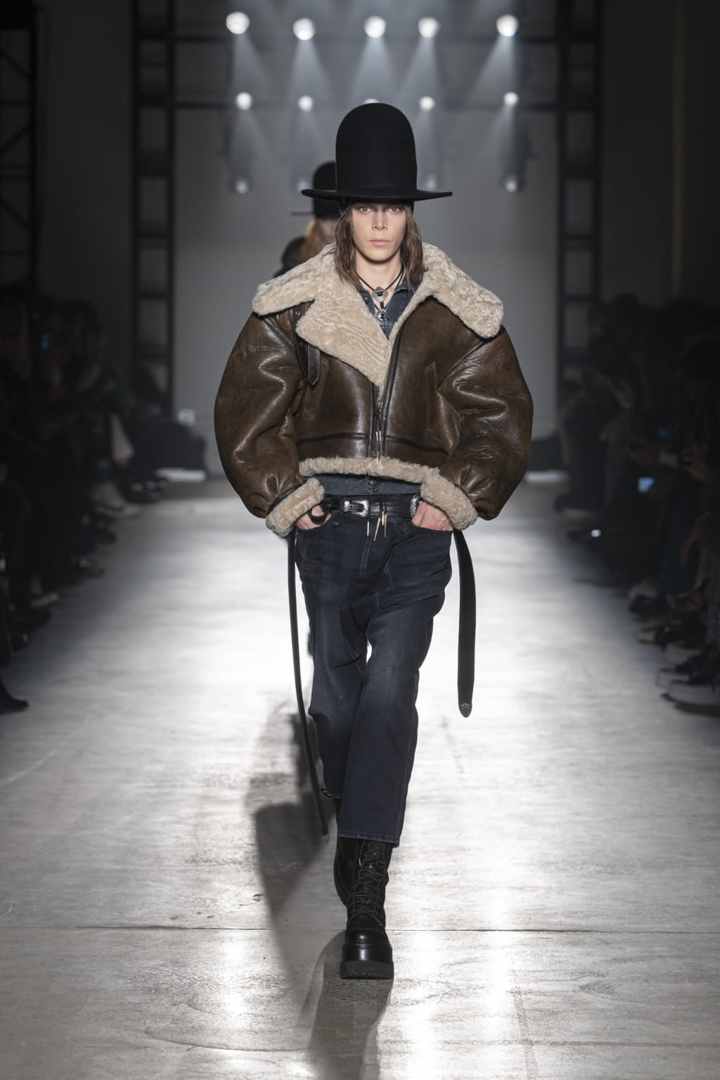 Fashion Week New York Fall/Winter 2020 look 12 de la collection R13 womenswear