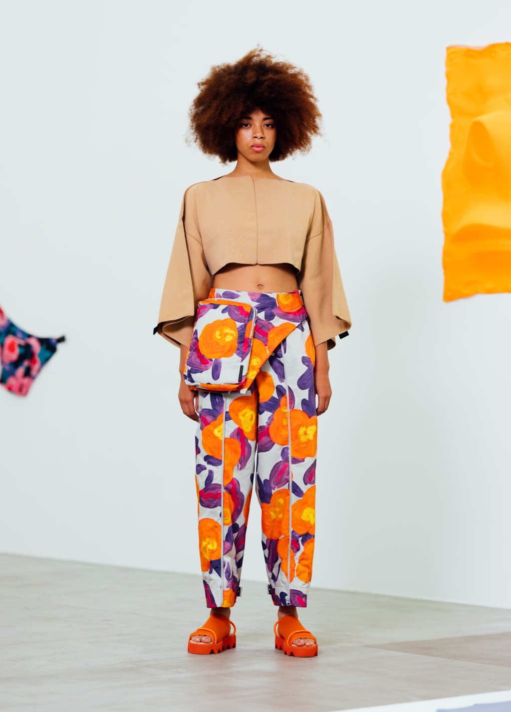Fashion Week Paris Spring/Summer 2021 look 12 de la collection Issey Miyake womenswear
