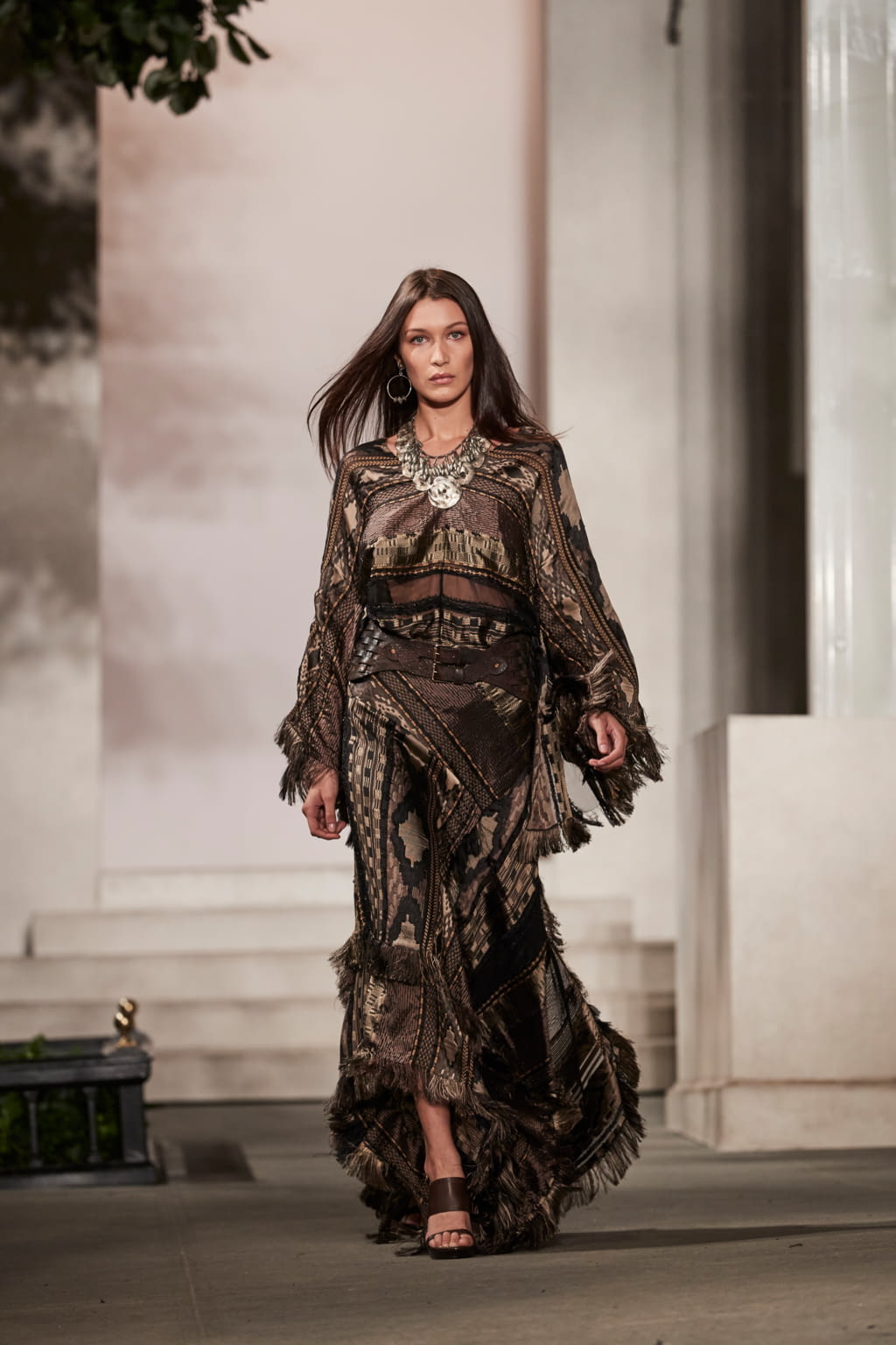 Fashion Week New York Fall/Winter 2016 look 12 from the Ralph Lauren collection 女装