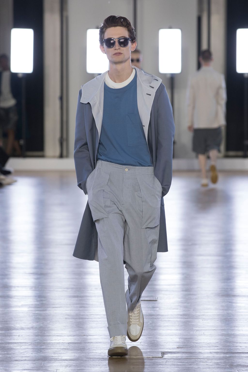 Fashion Week Paris Spring/Summer 2018 look 12 from the Cerruti 1881 collection menswear