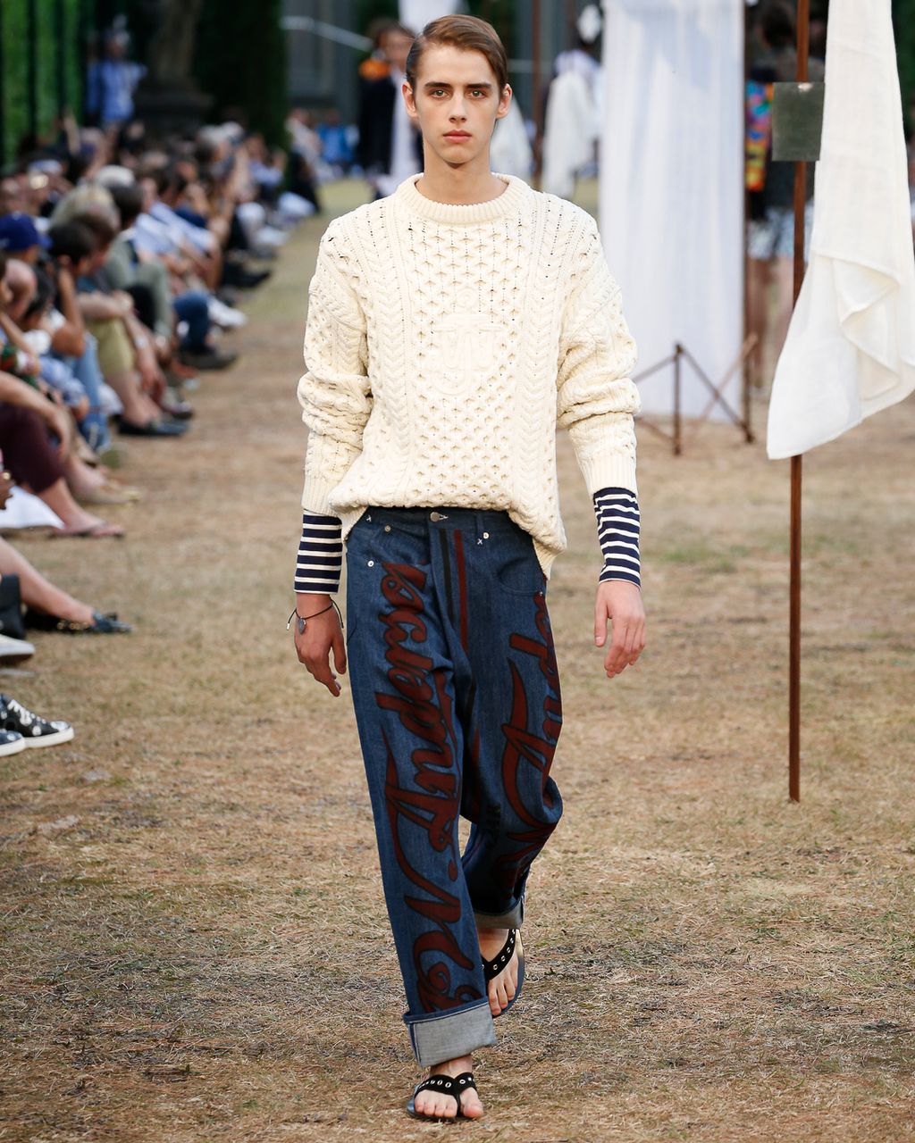 Fashion Week London Spring/Summer 2018 look 12 from the JW Anderson collection menswear